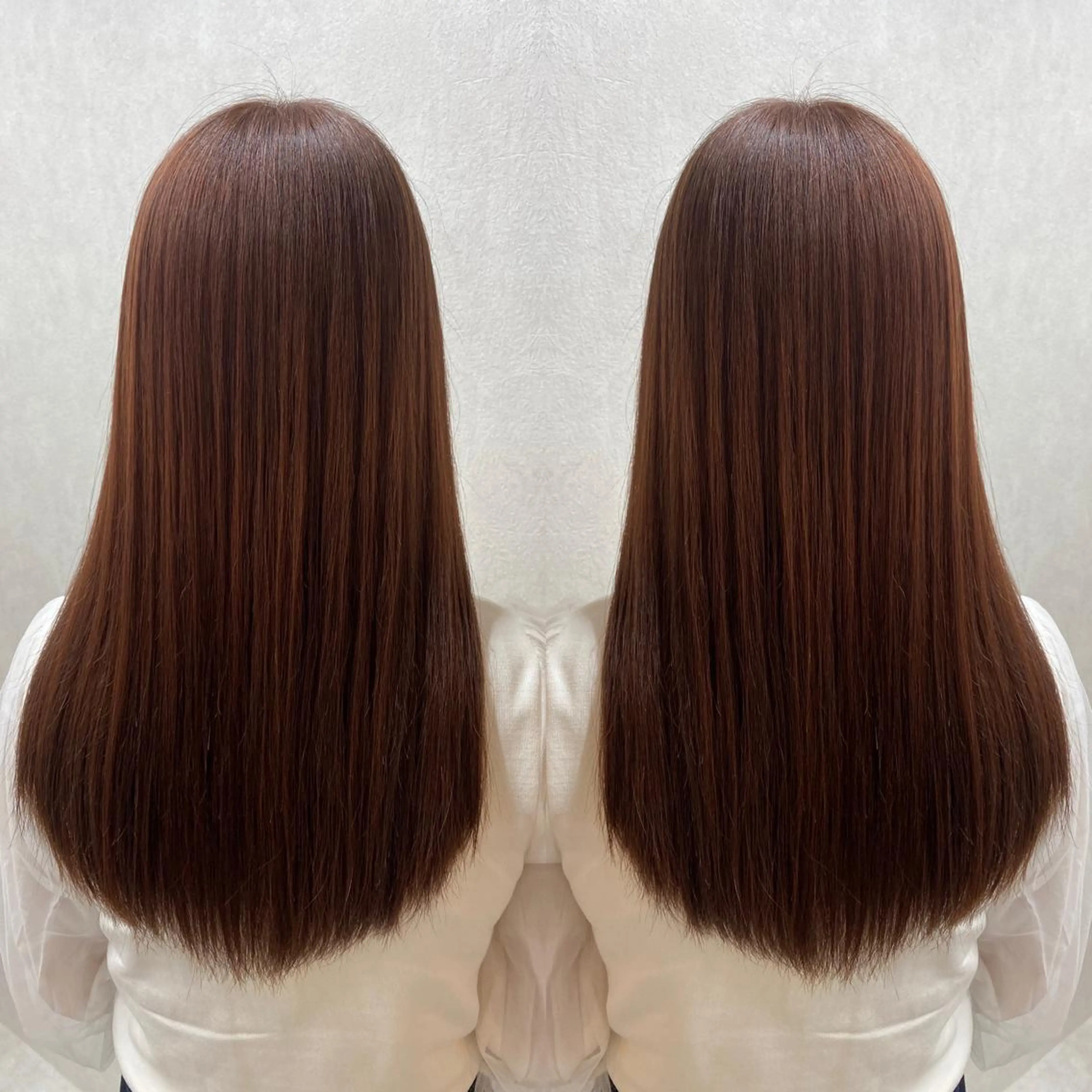 ロング カラー カット トリートメント tocca 💜石田愛結💜のヘアスタイル