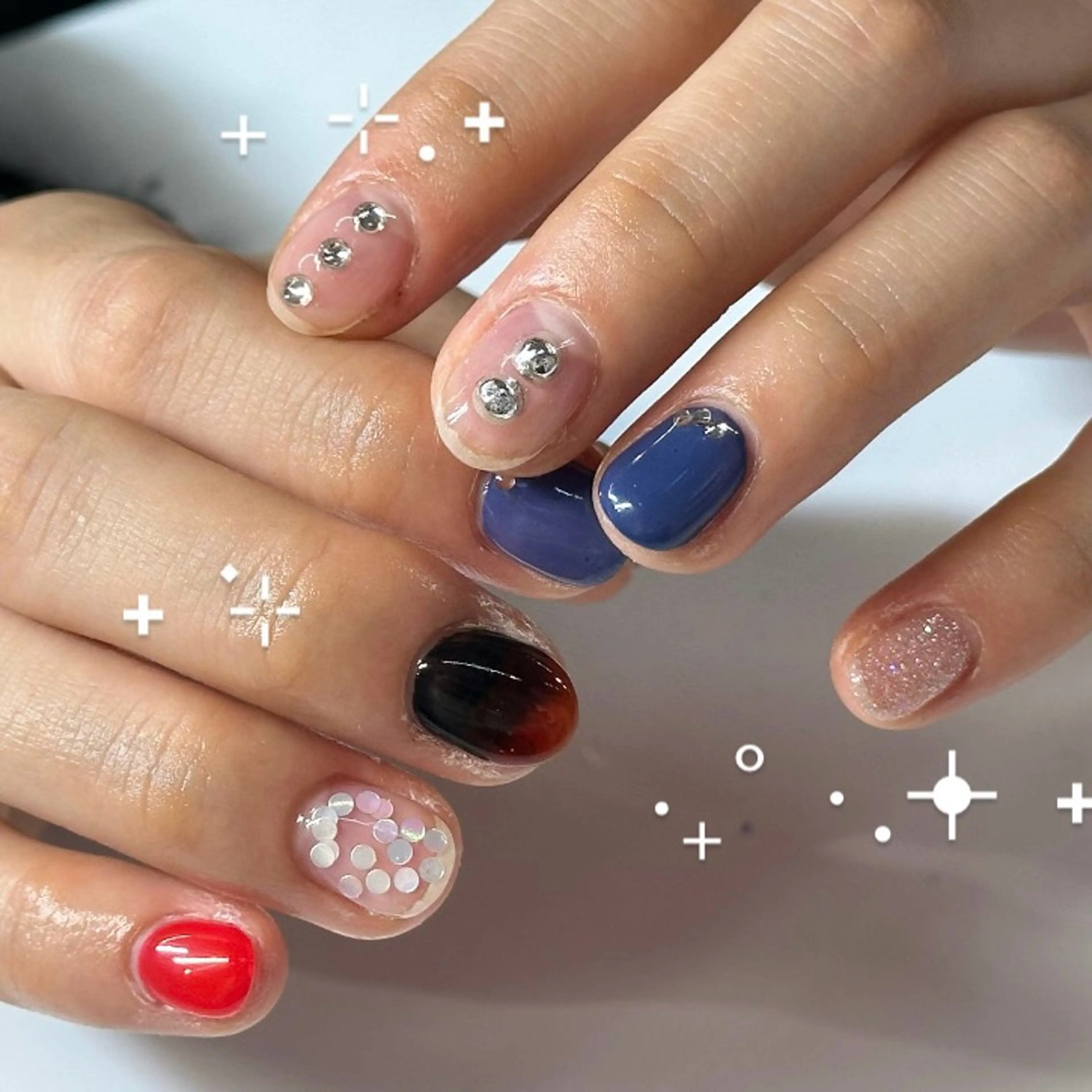ネイル アートネイル ニュアンスネイル ハンドネイル WOLTOKYO yunaのネイルデザイン
