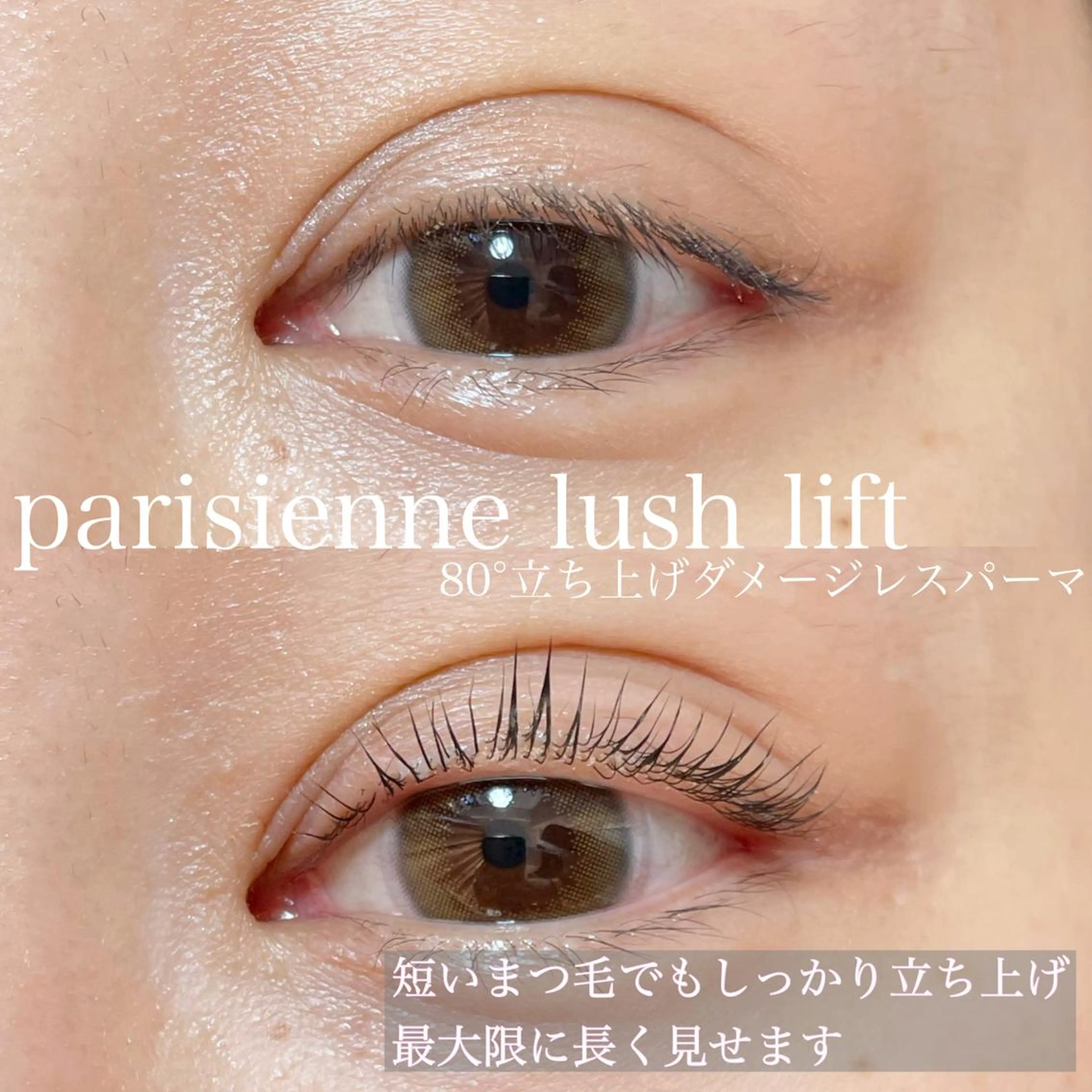 マツエク・マツパ パリジェンヌラッシュリフト eight eyelash池袋店のマツエク・マツパデザイン