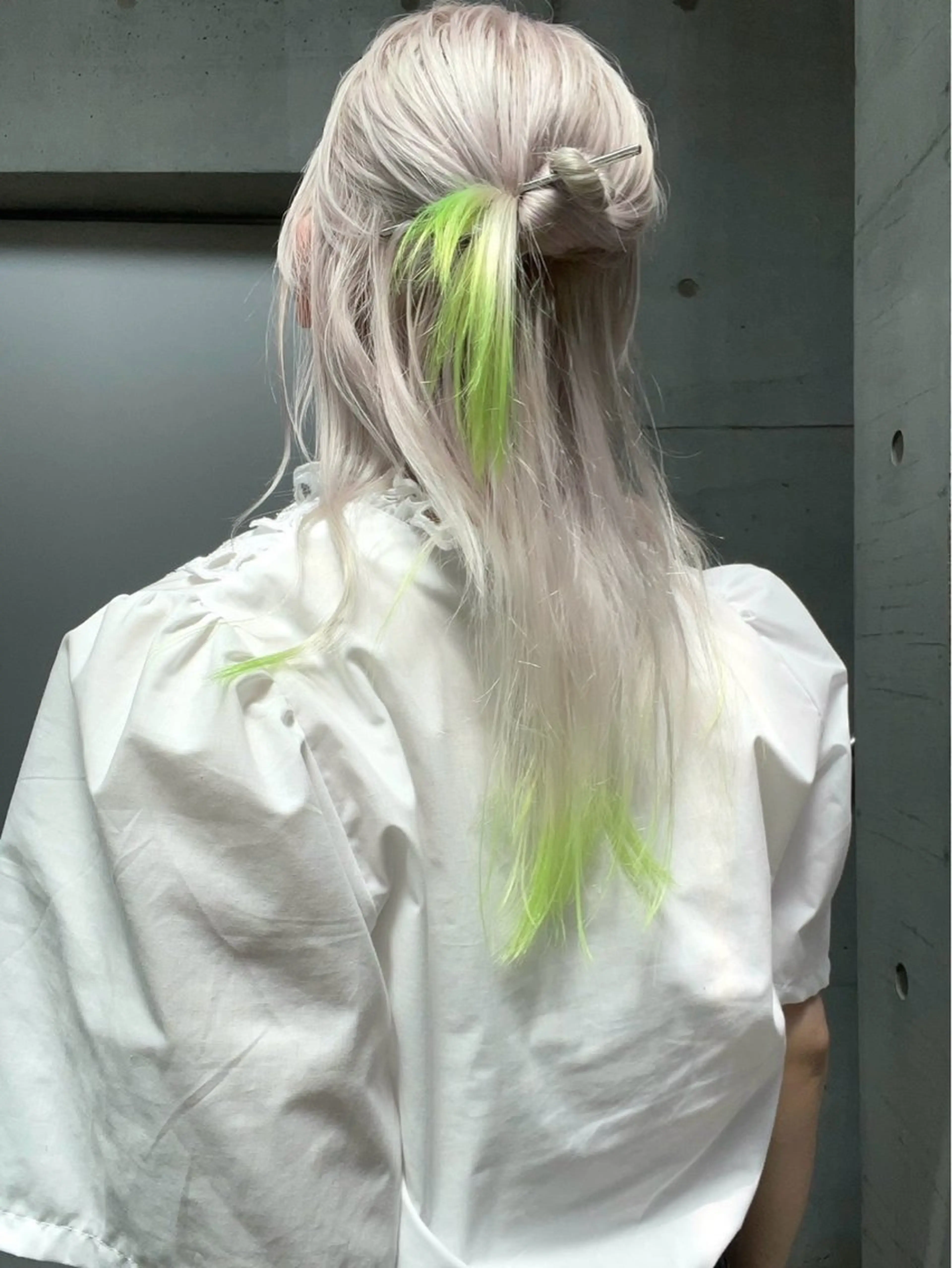 セミロング カラー デザインカラー 本物のデザイナーズ サロン/HIROKIのヘアスタイル