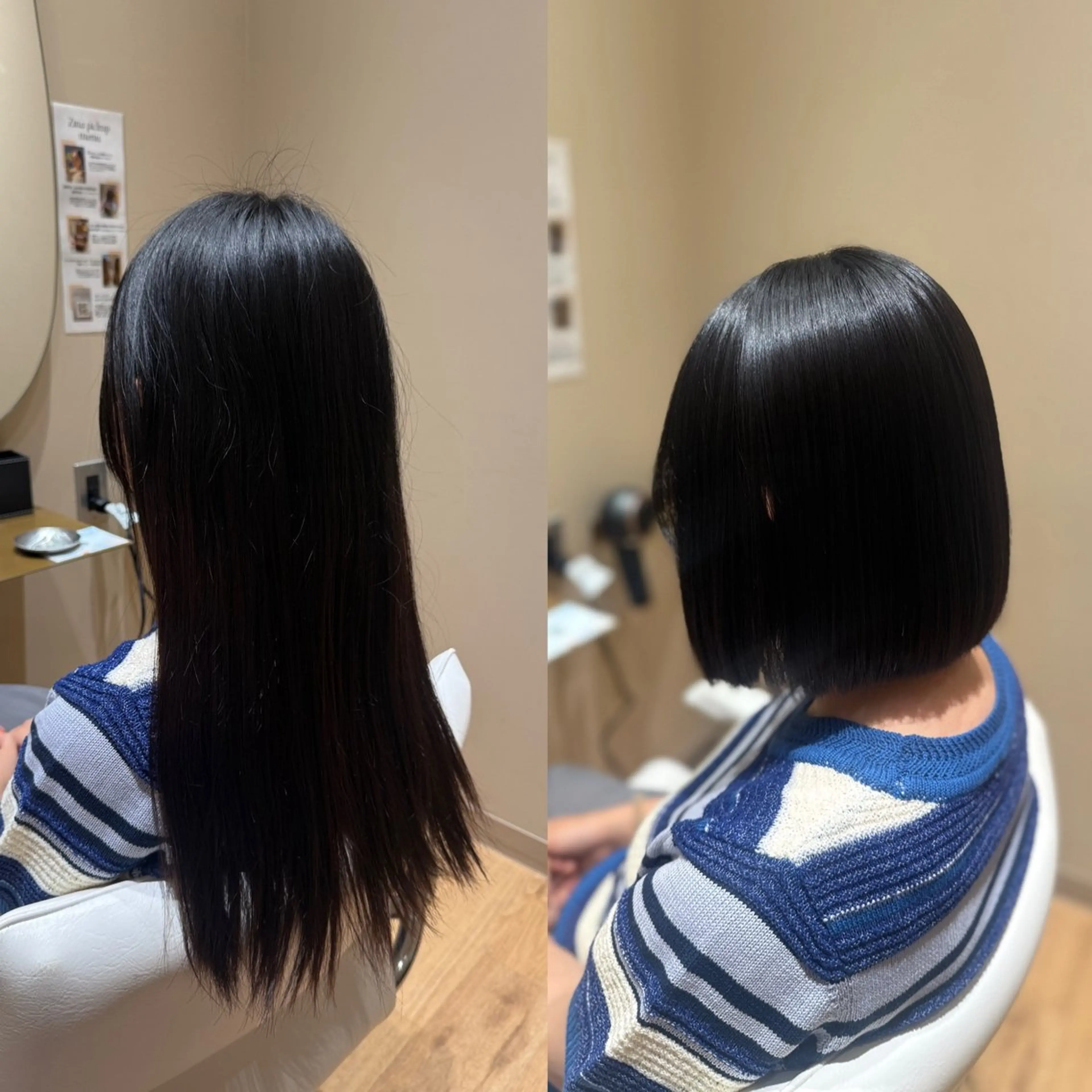 ショート 縮毛矯正 カット 縮毛矯正 トリートメント 縮毛矯正/layer cut🌈岡嶋乃愛のヘアスタイル