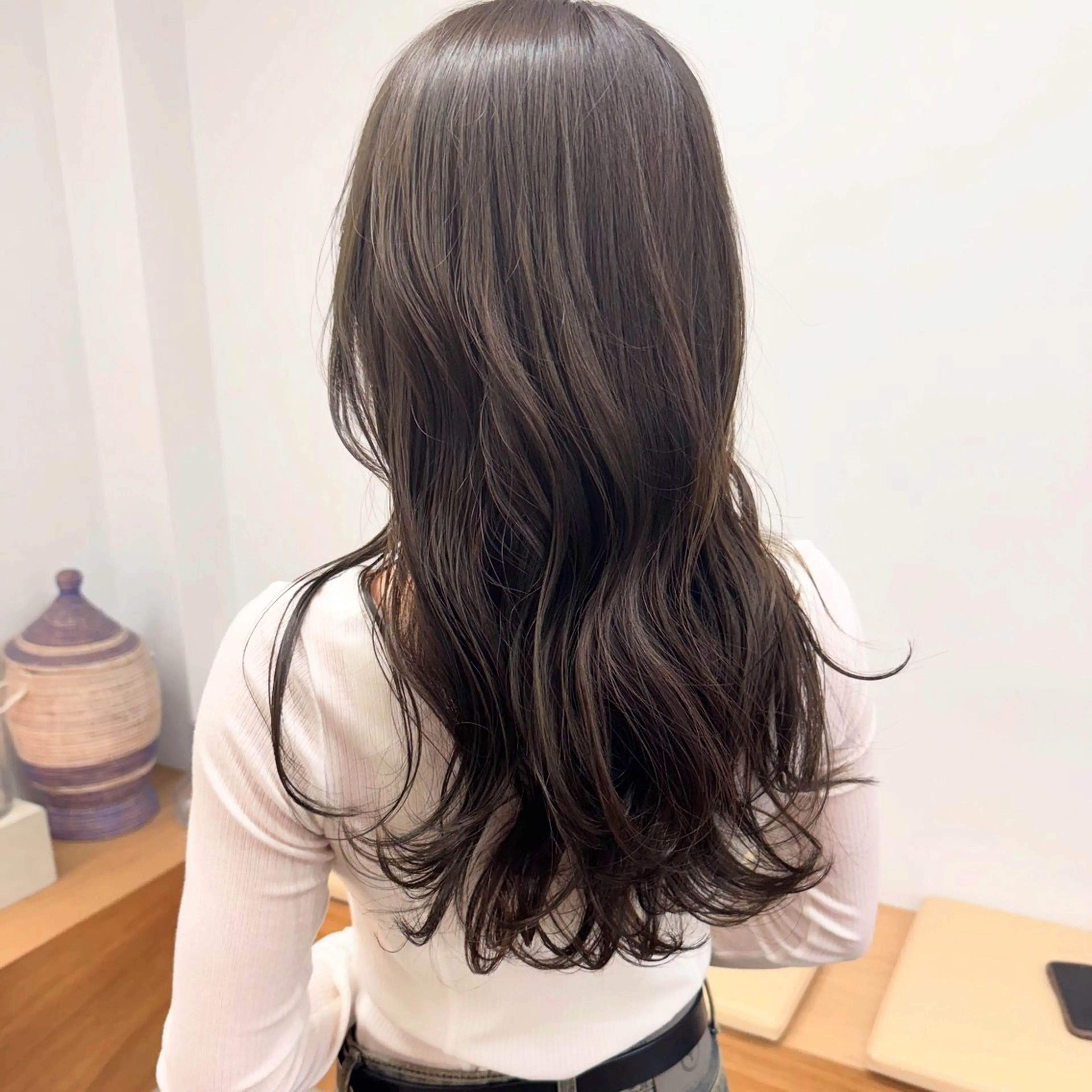セミロング カラー ヘアカラー トリートメント 坂本 圭太朗のヘアスタイル