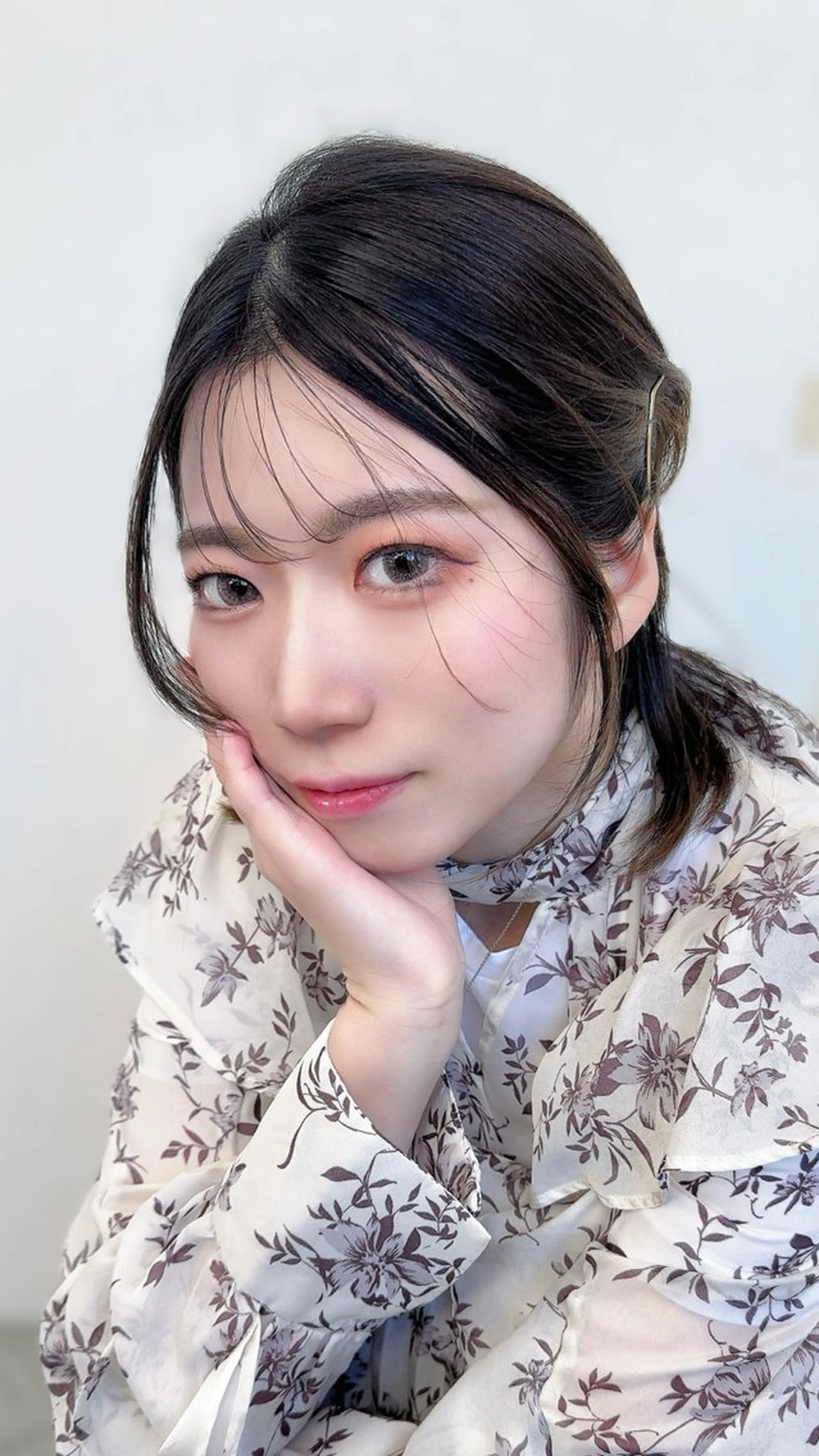 ミディアム 顔周りカット 似合わせカット カット 永田竜一/縮毛矯正/ 大人可愛い/レイヤーのヘアスタイル