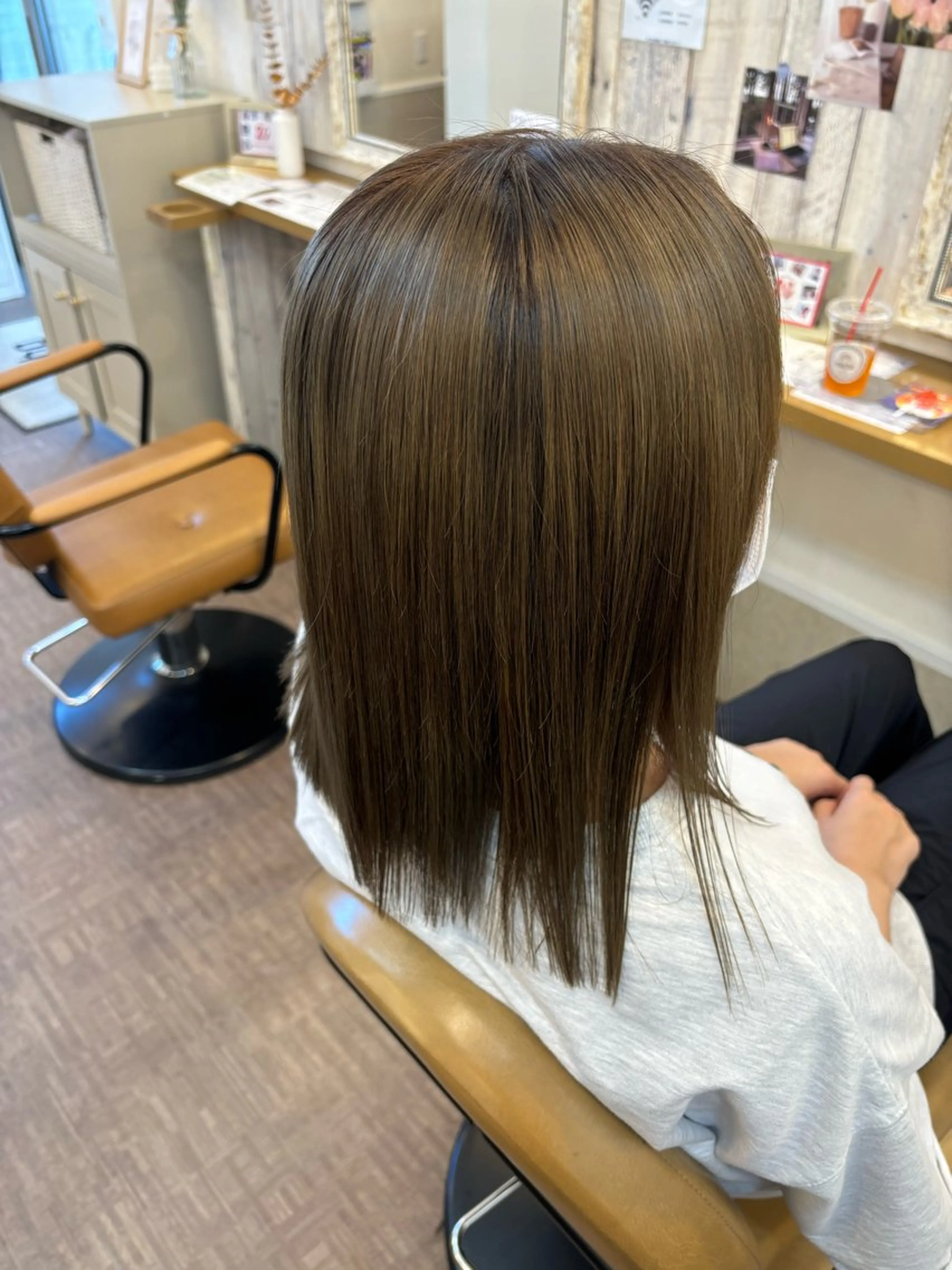 セミロング ⭐️森 愛美⭐️のヘアスタイル