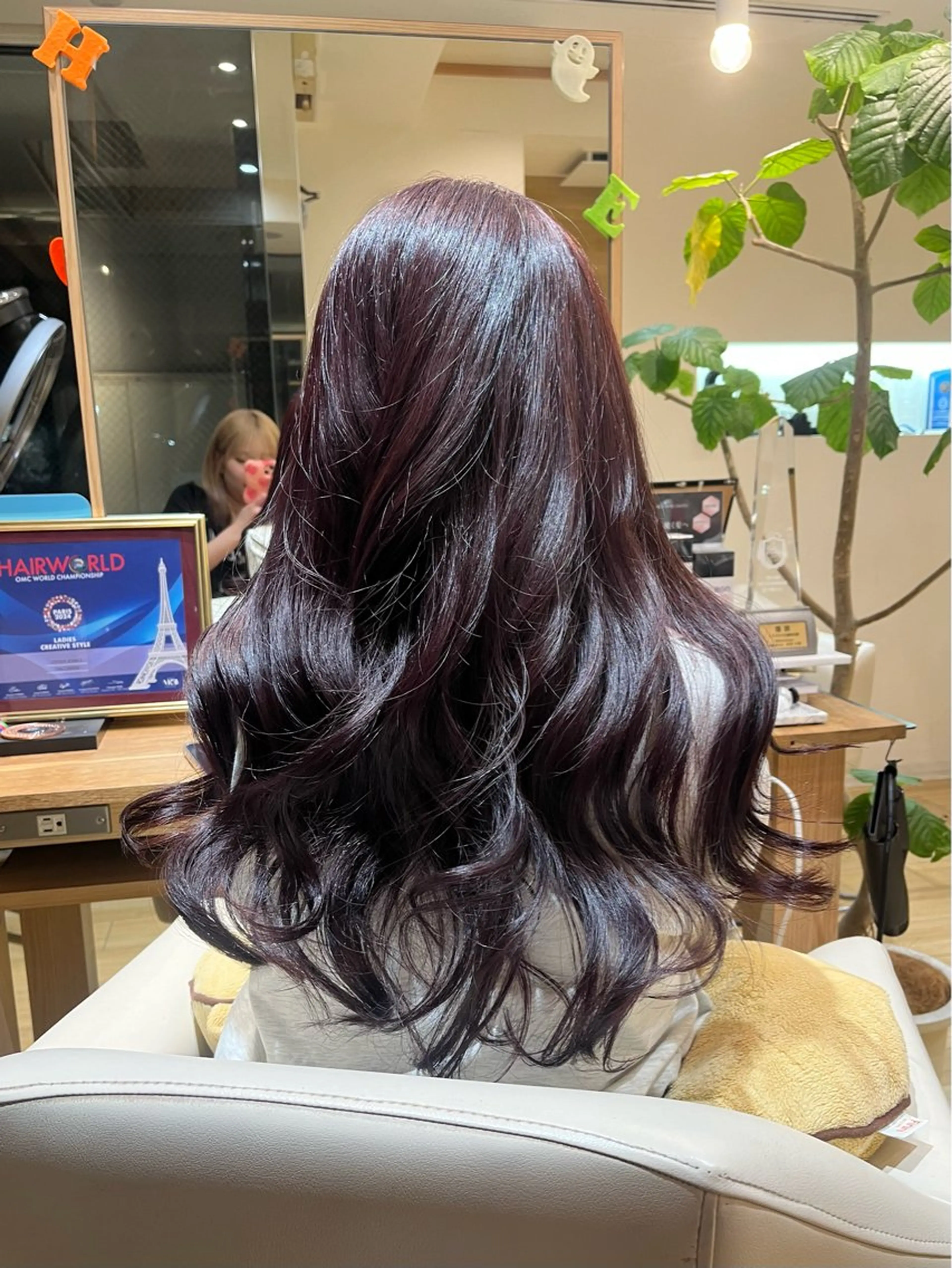 ロング カラー ラベンダーカラー ラベンダーピンク ピンクカラー ヘアカラー Luce大宮所属・艶/暖色カラー Ayaka🫧🎀のヘアスタイル