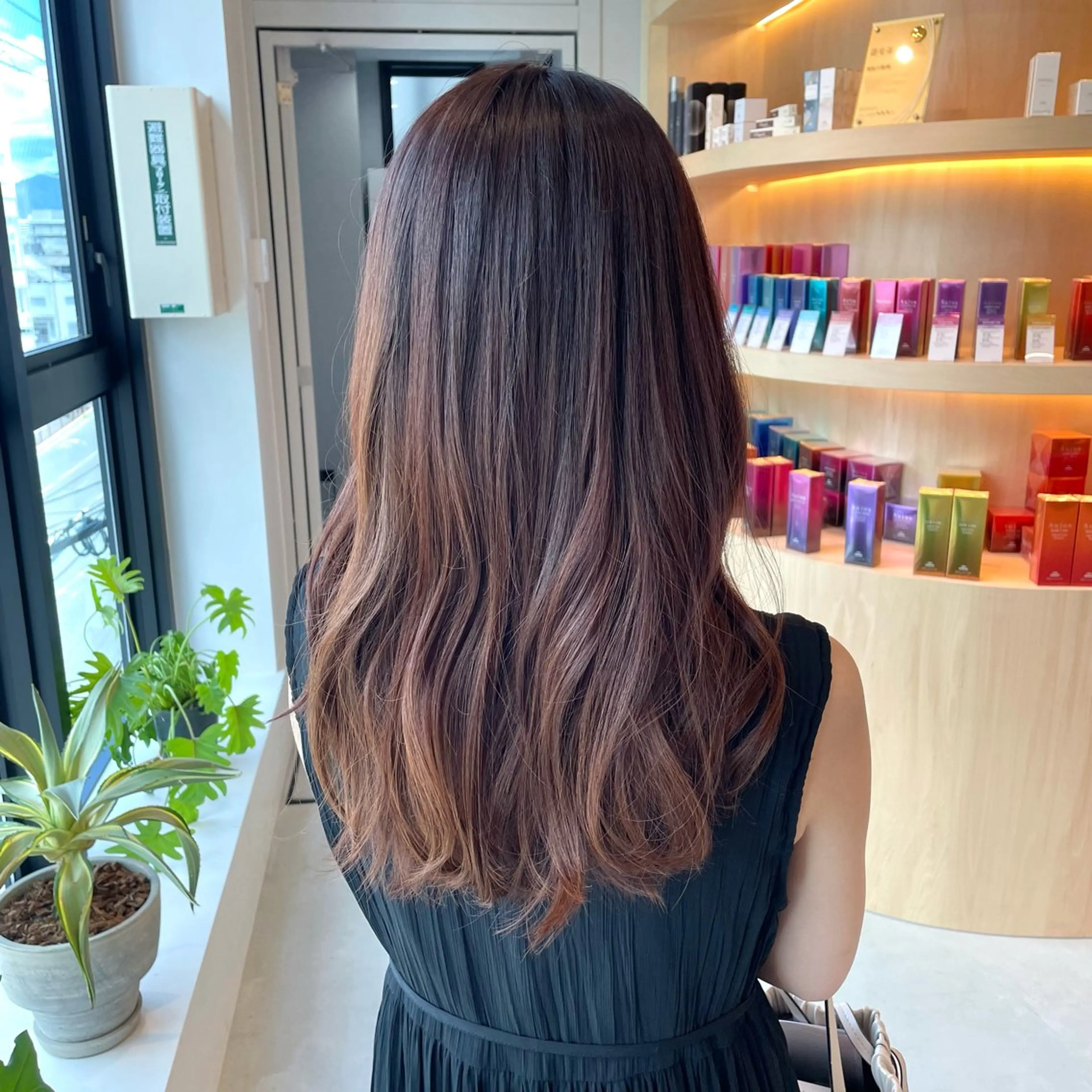 ロング カラー カット ヘアカラー トリートメント sida/西村真夜 /Aujuaソムリエのヘアスタイル