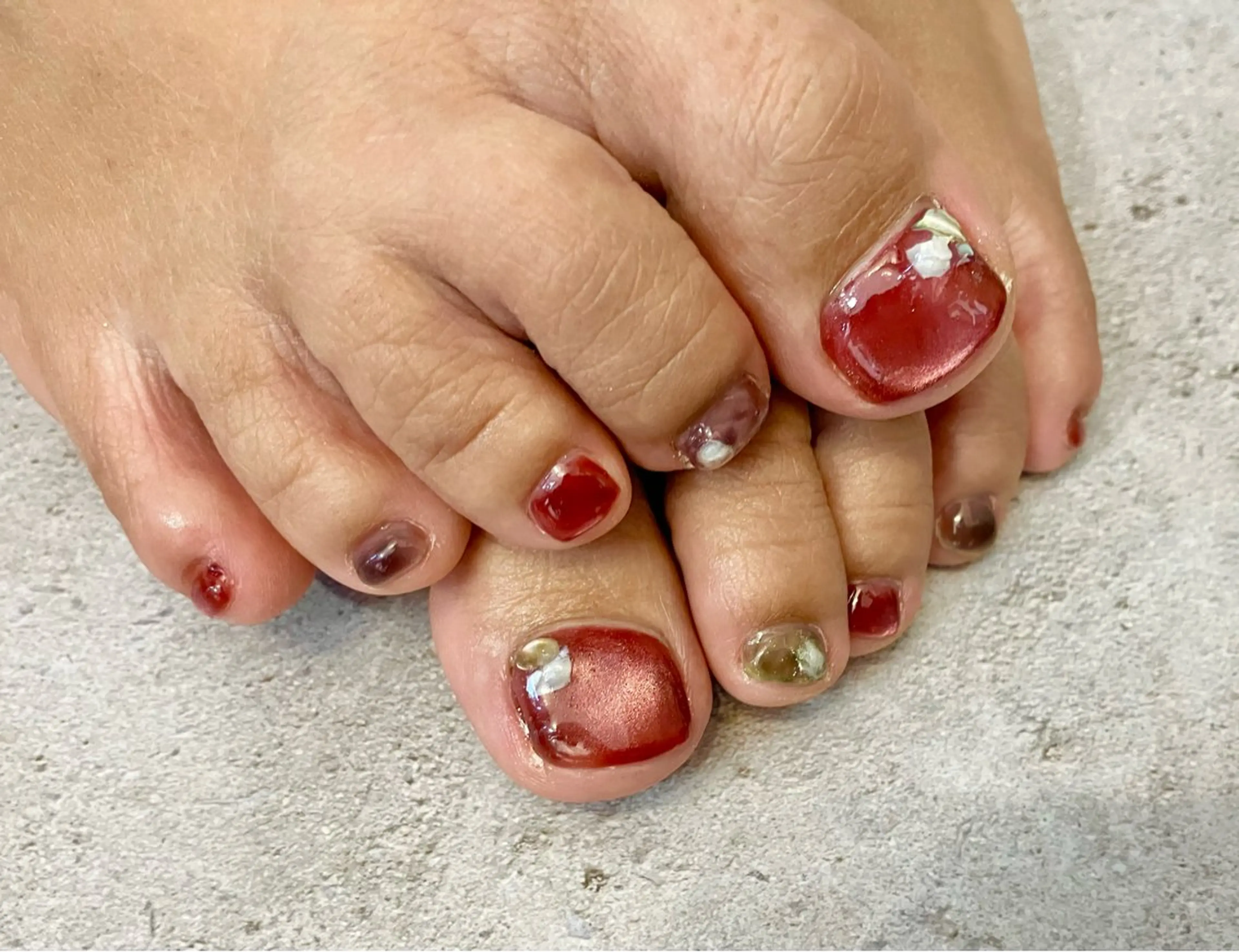 ネイル フットネイル マグネットネイル COCO Nail　光が丘駅近のネイルデザイン