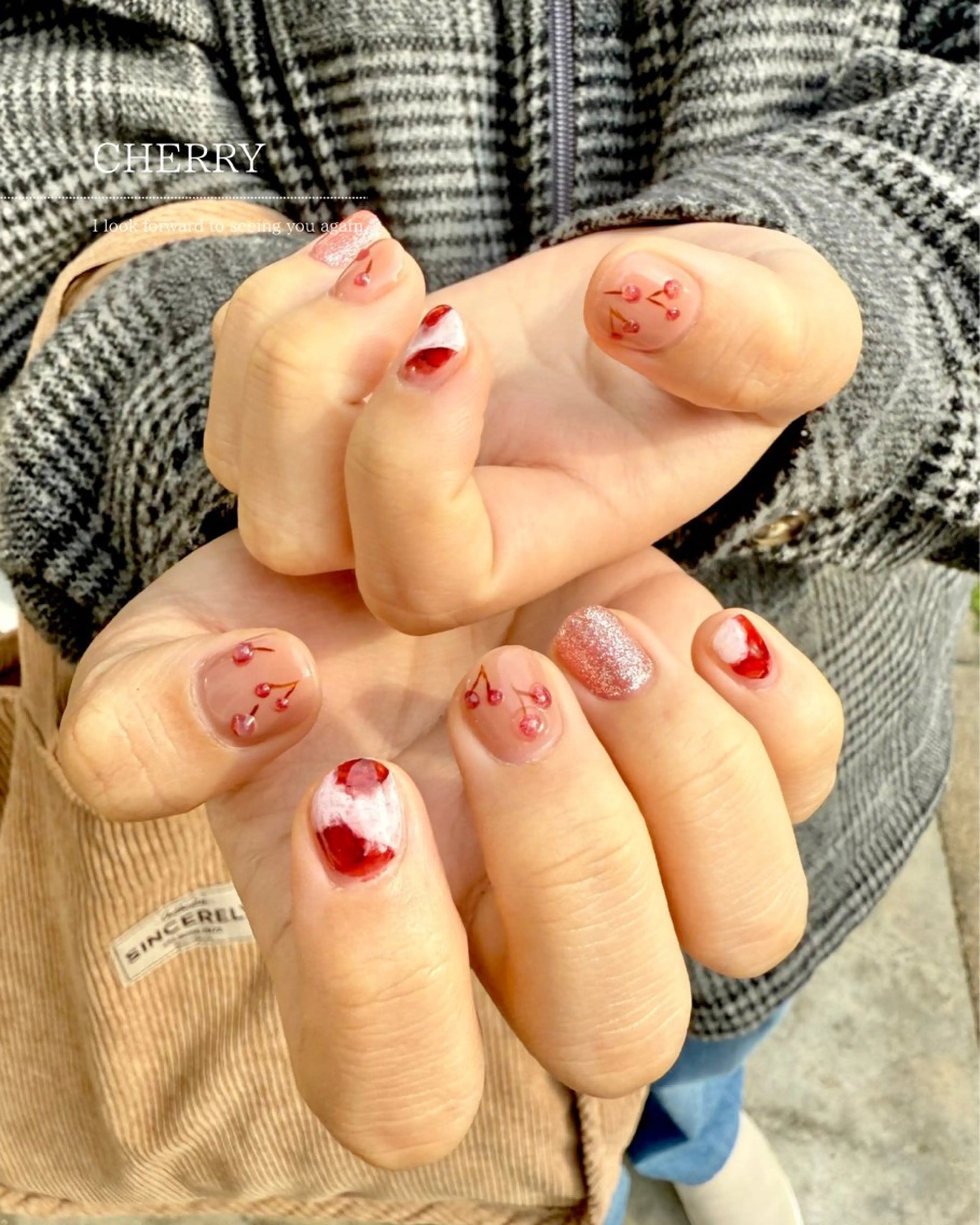 ネイル ジェルネイル キラキラネイル マグネットネイル パラジェル ぷっくりネイル Seemly 千田町店所属・フラワーパラジェル 🌸シームリーエミのネイルデザイン