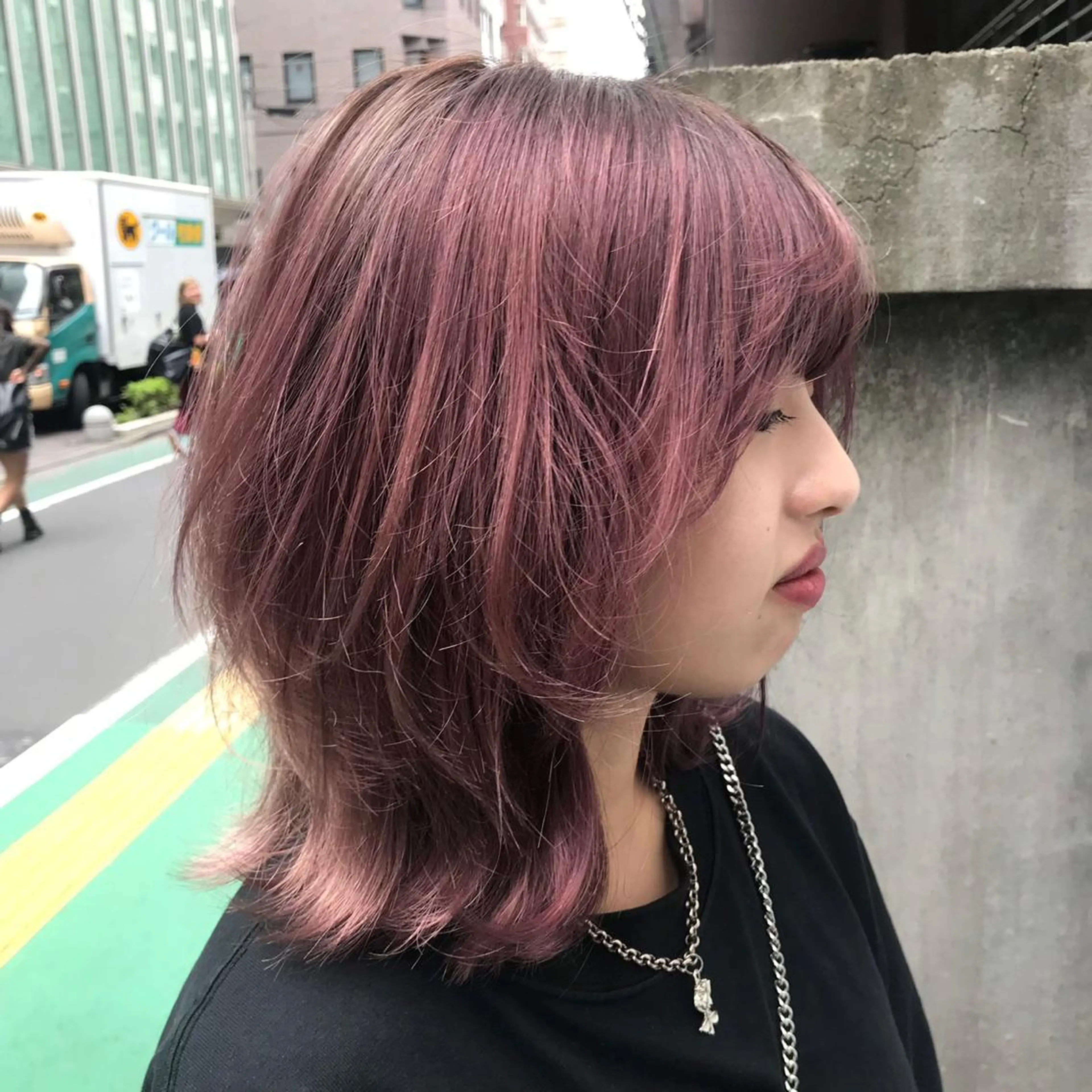 ミディアム パーマ特化美容師 mikuのヘアスタイル