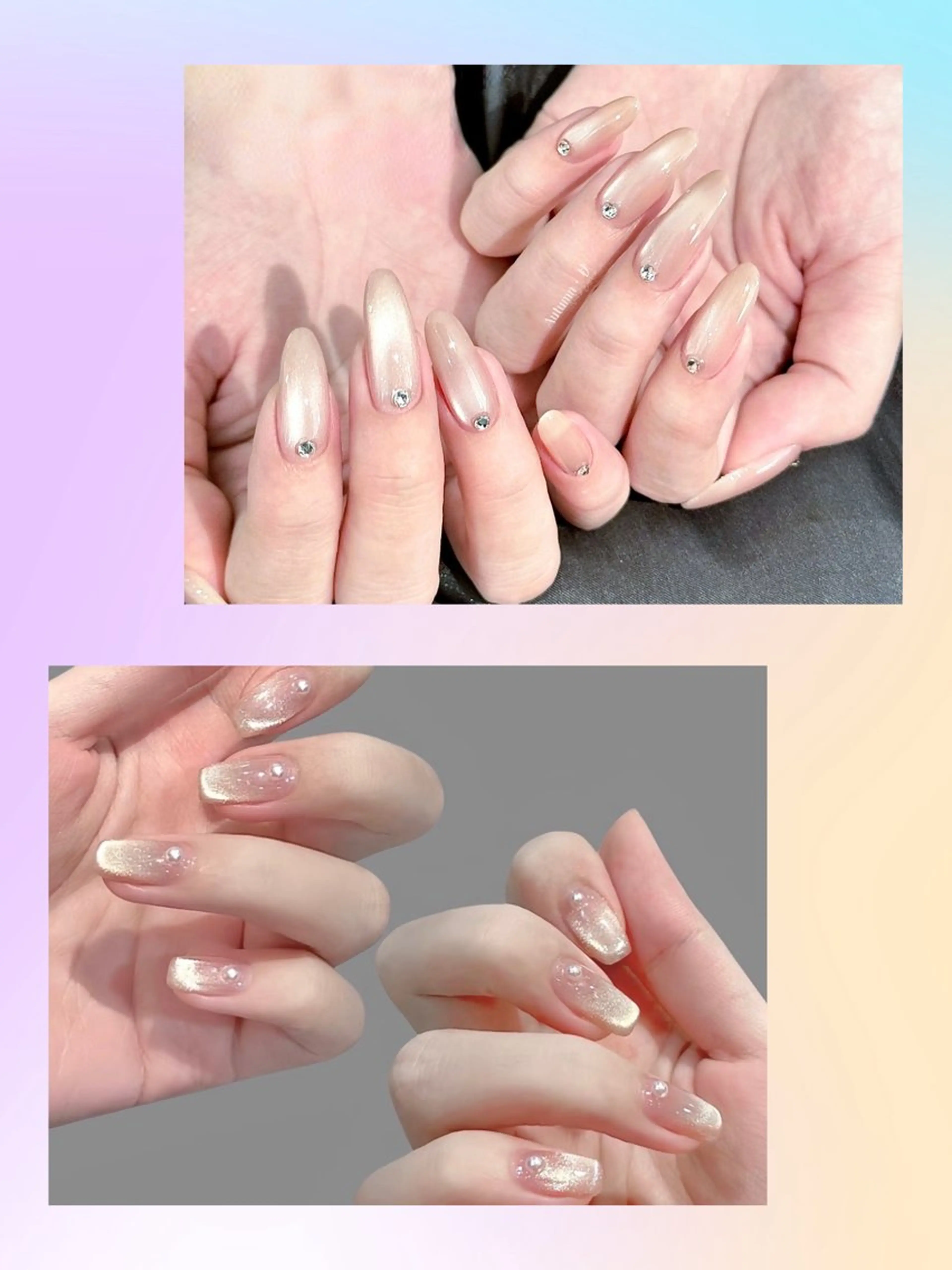 ネイル ハンドネイル ハンドケア pink ladyサロン所属・べ にのネイルデザイン