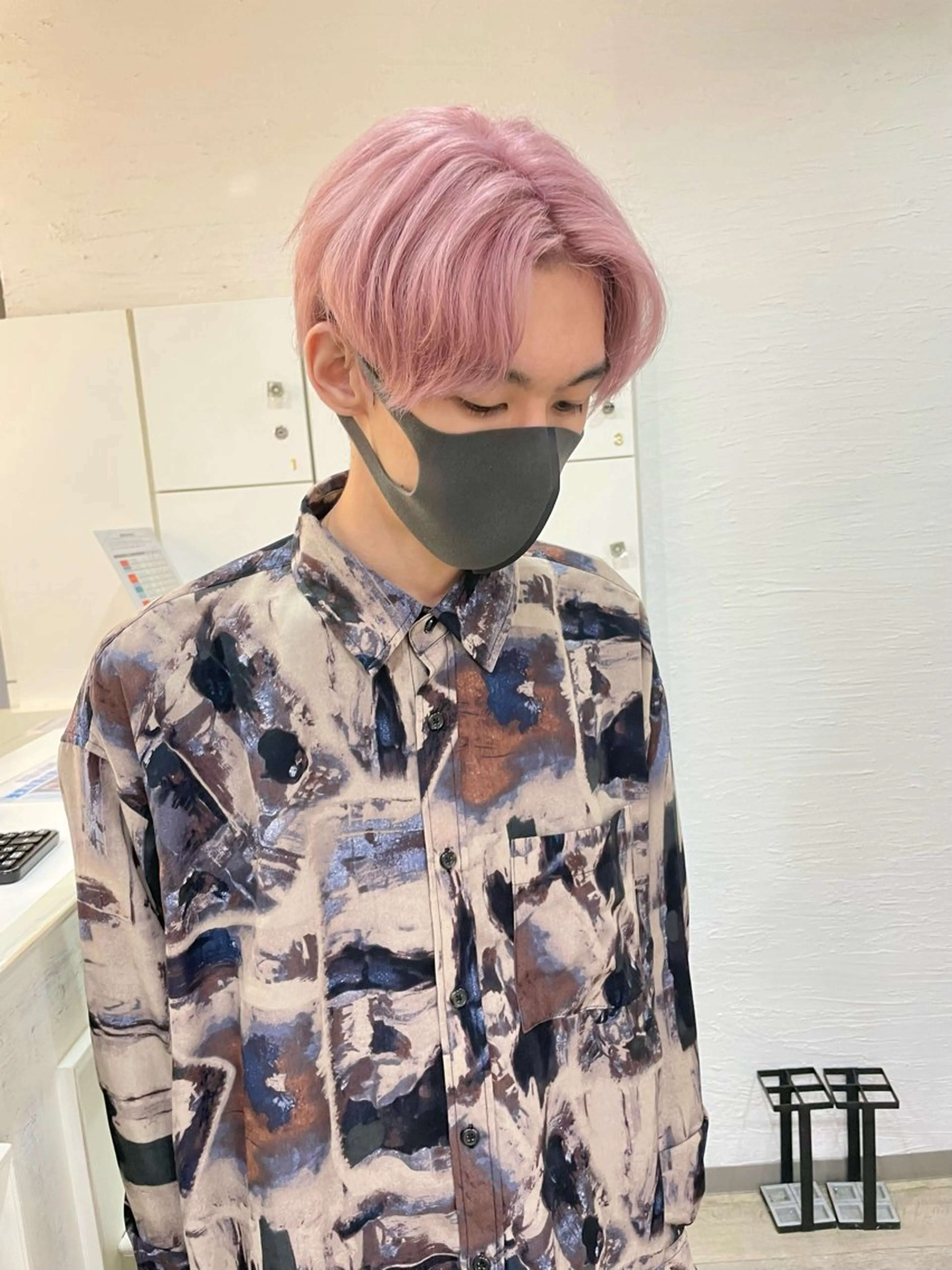 メンズ ヘアカラー トリートメント インク 美容院のヘアスタイル