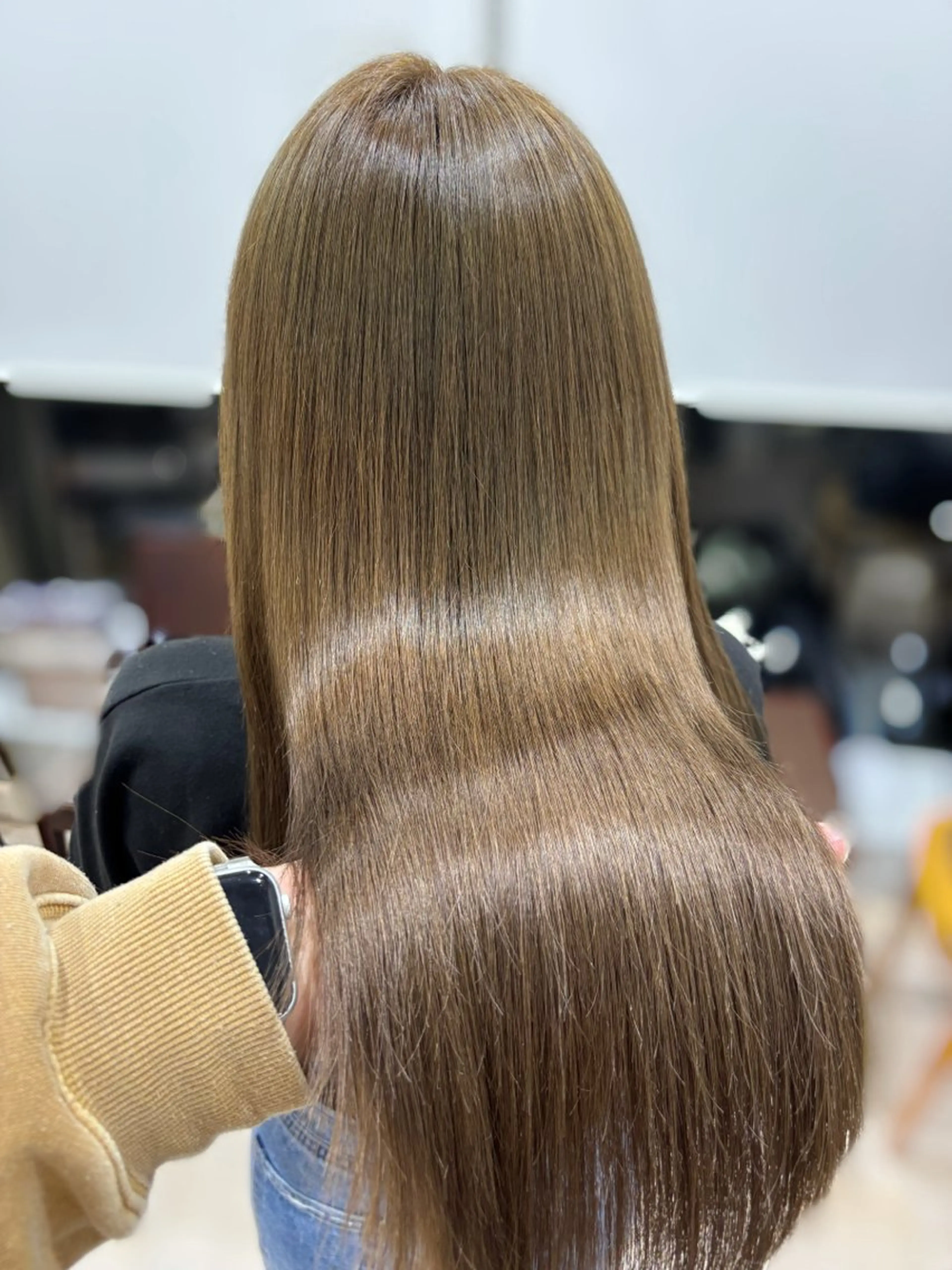 ロング カット ヘッドスパ 穂積 未優のヘアスタイル