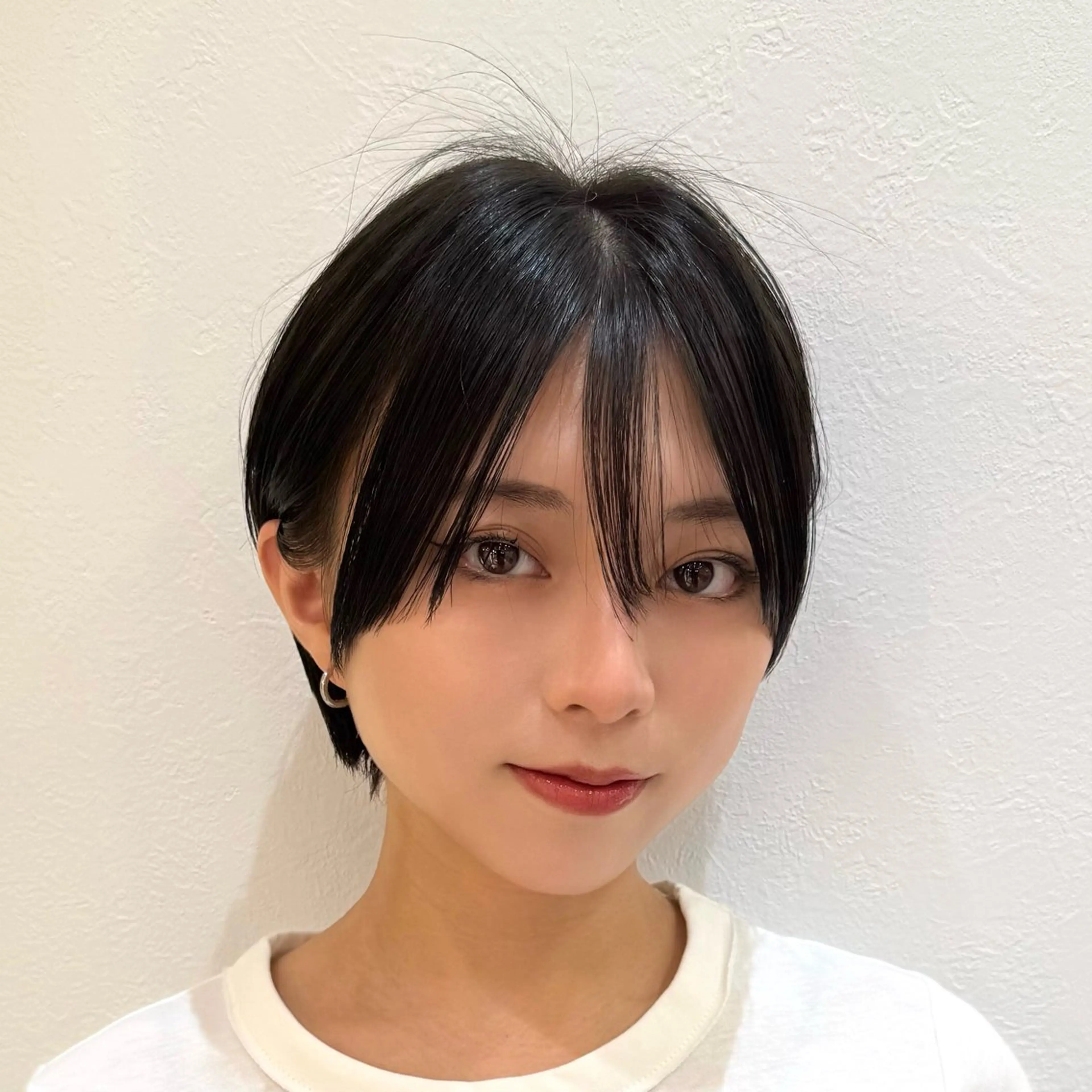 ショート カット ヘアカラー トリートメント 新宿/髪質改善/艶髪 韓国ヘア/大重聖斗のヘアスタイル