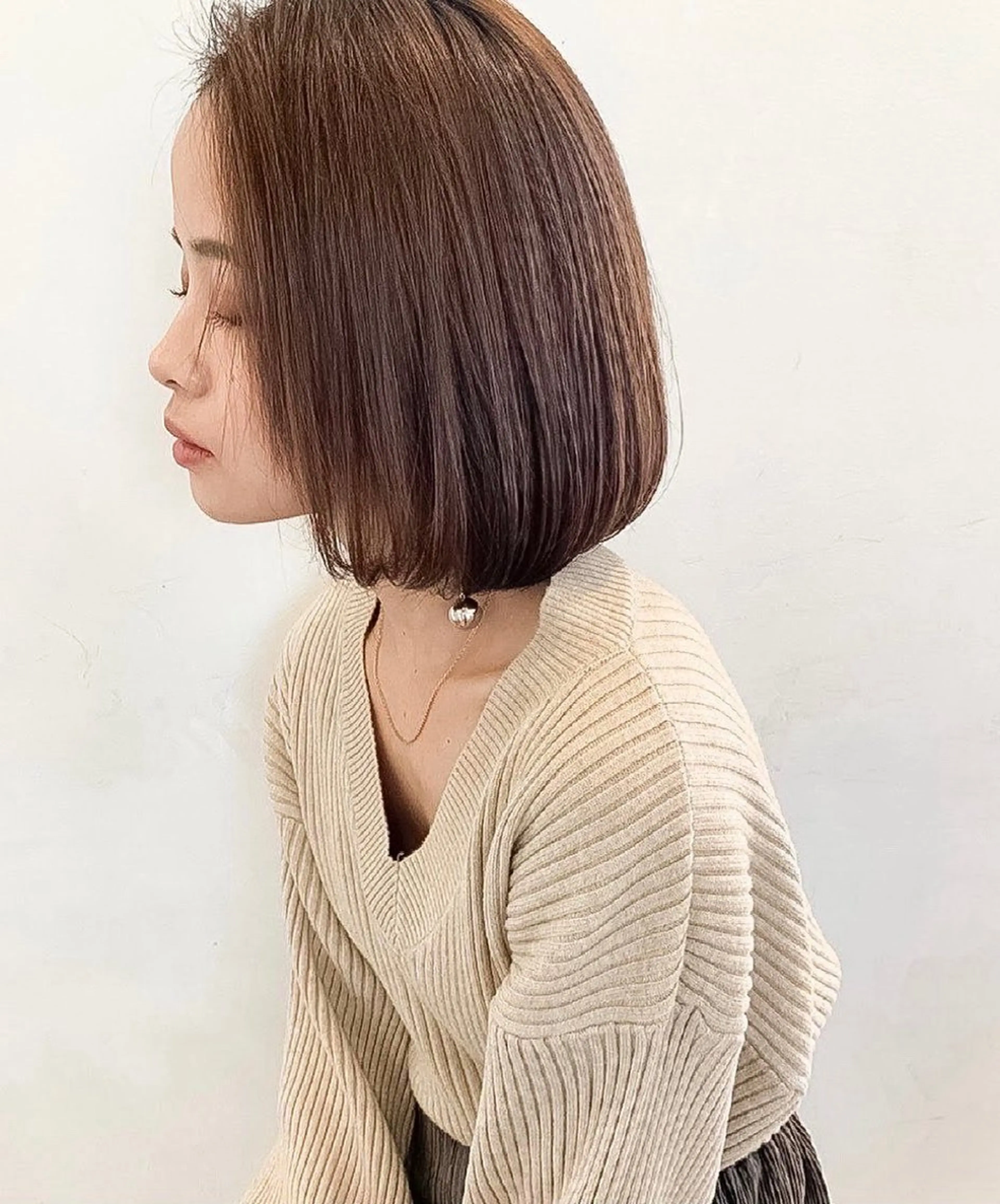 カラー 永井 若菜のヘアスタイル