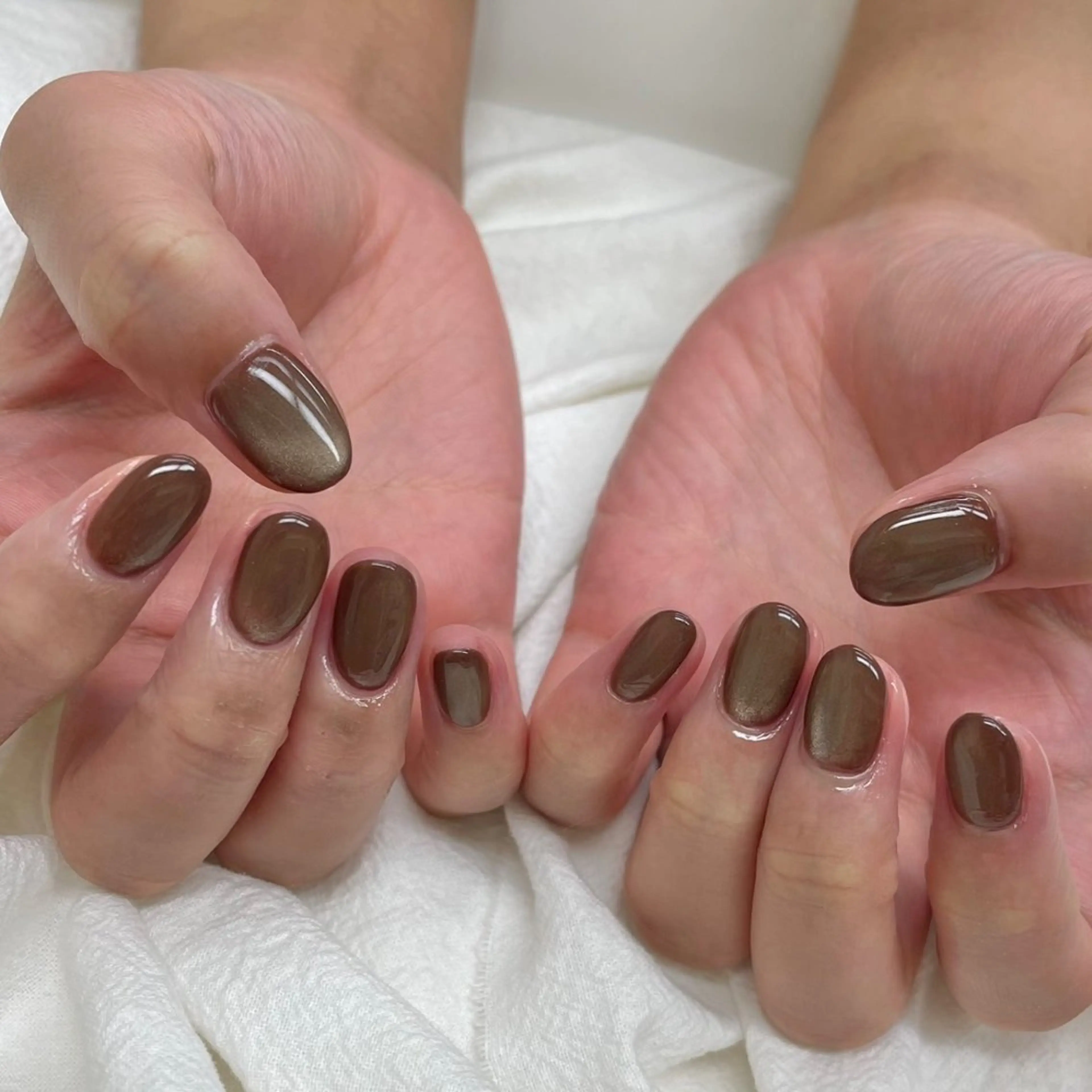ショート 韓国風ヘア ハンドネイル nail jaol池袋店所属・ネイルJaol 池袋のネイルデザイン