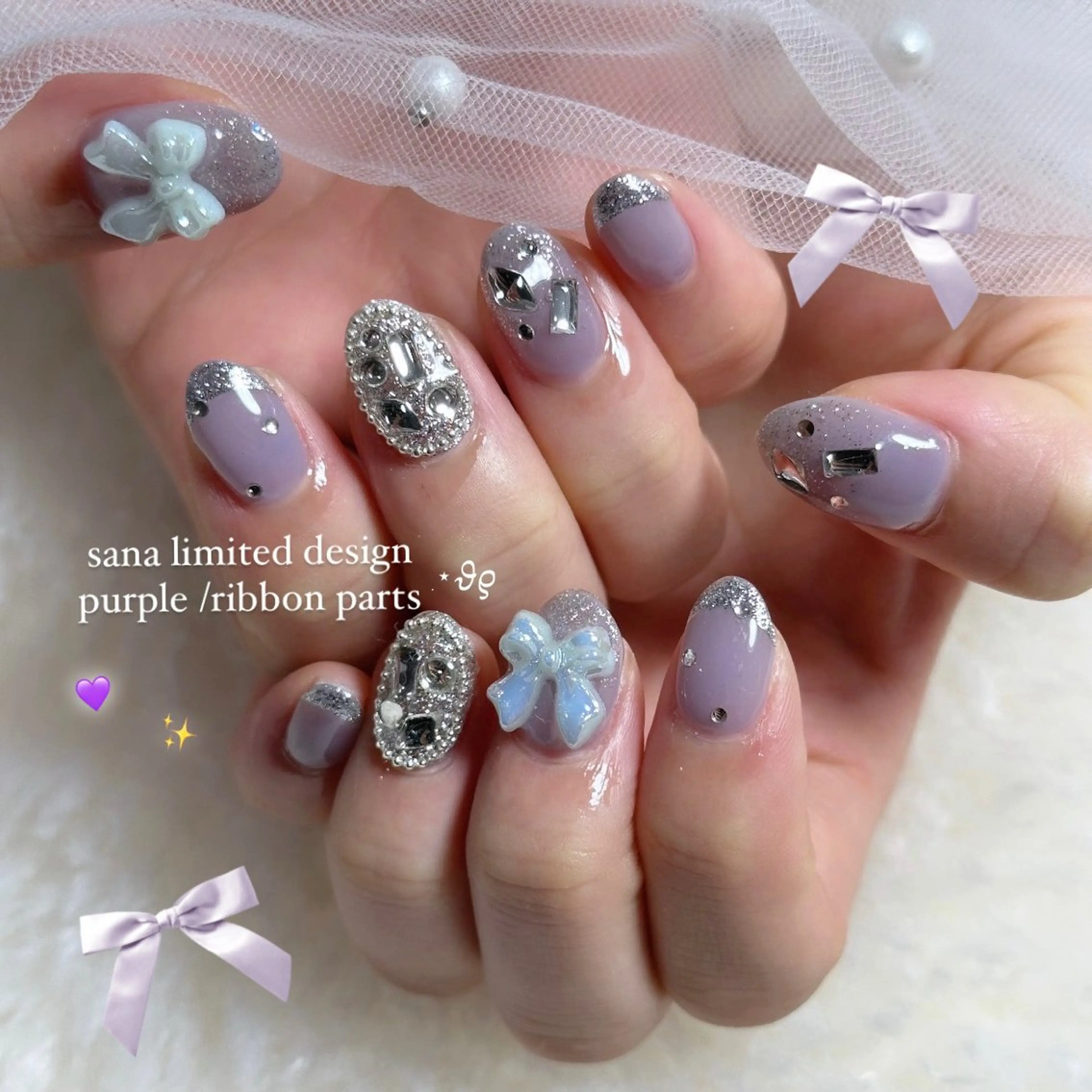 ネイル ハンドネイル EmaNail豊中 🎀SANAのネイルデザイン