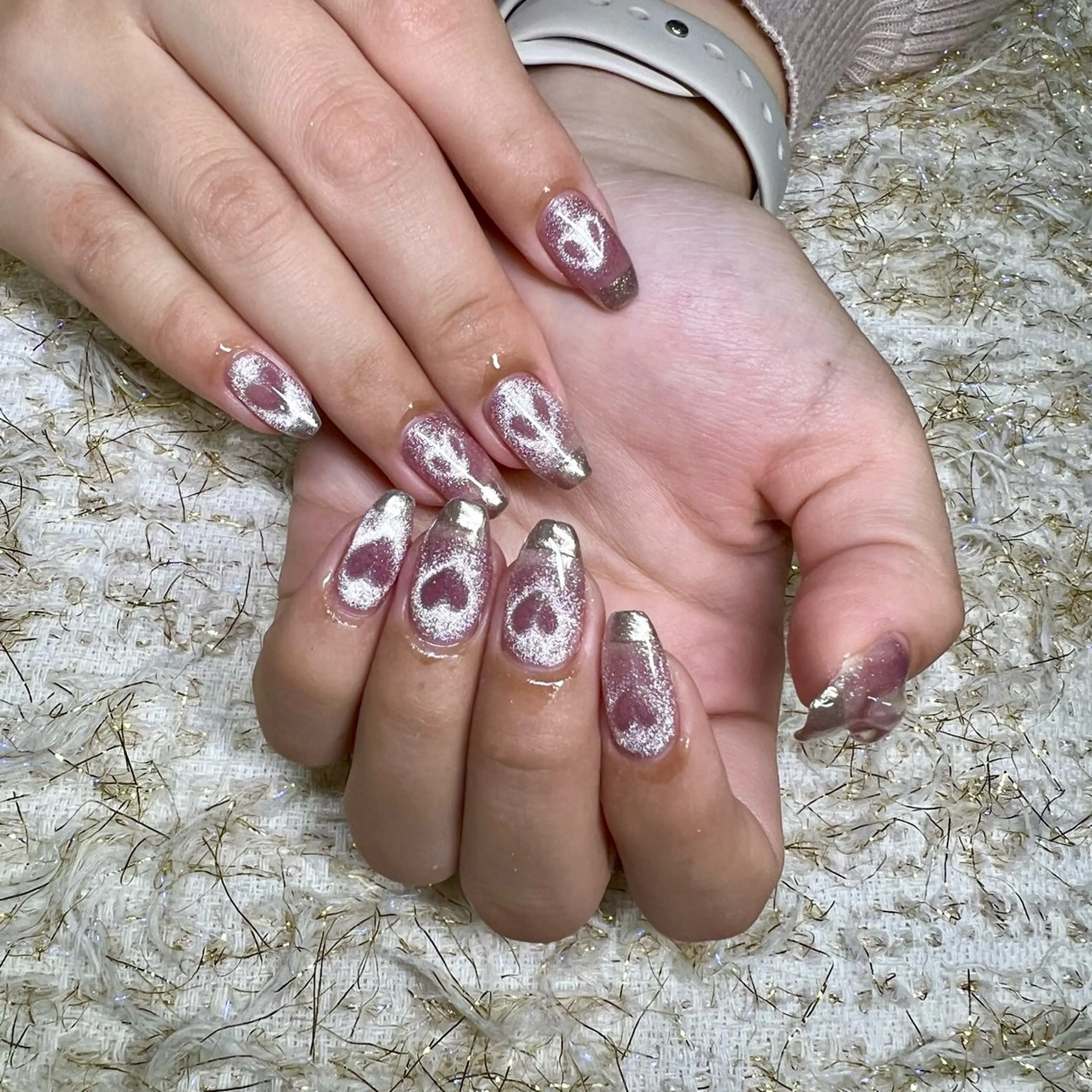 ネイル ハンドネイル 鈴木 優希のネイルデザイン