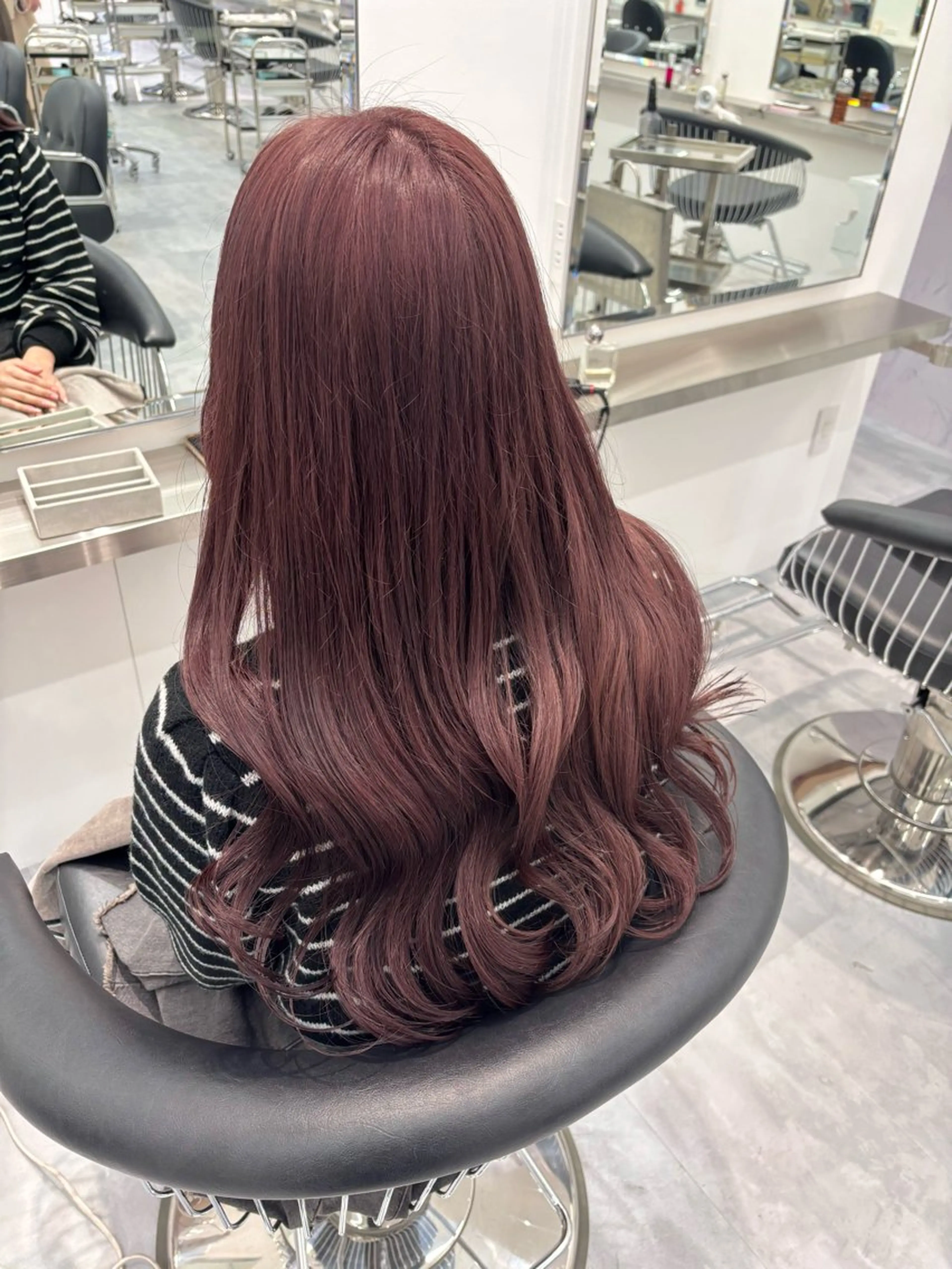 ロング ロング ヘアカラー ParveMix 🐾鳥取彩花のヘアスタイル