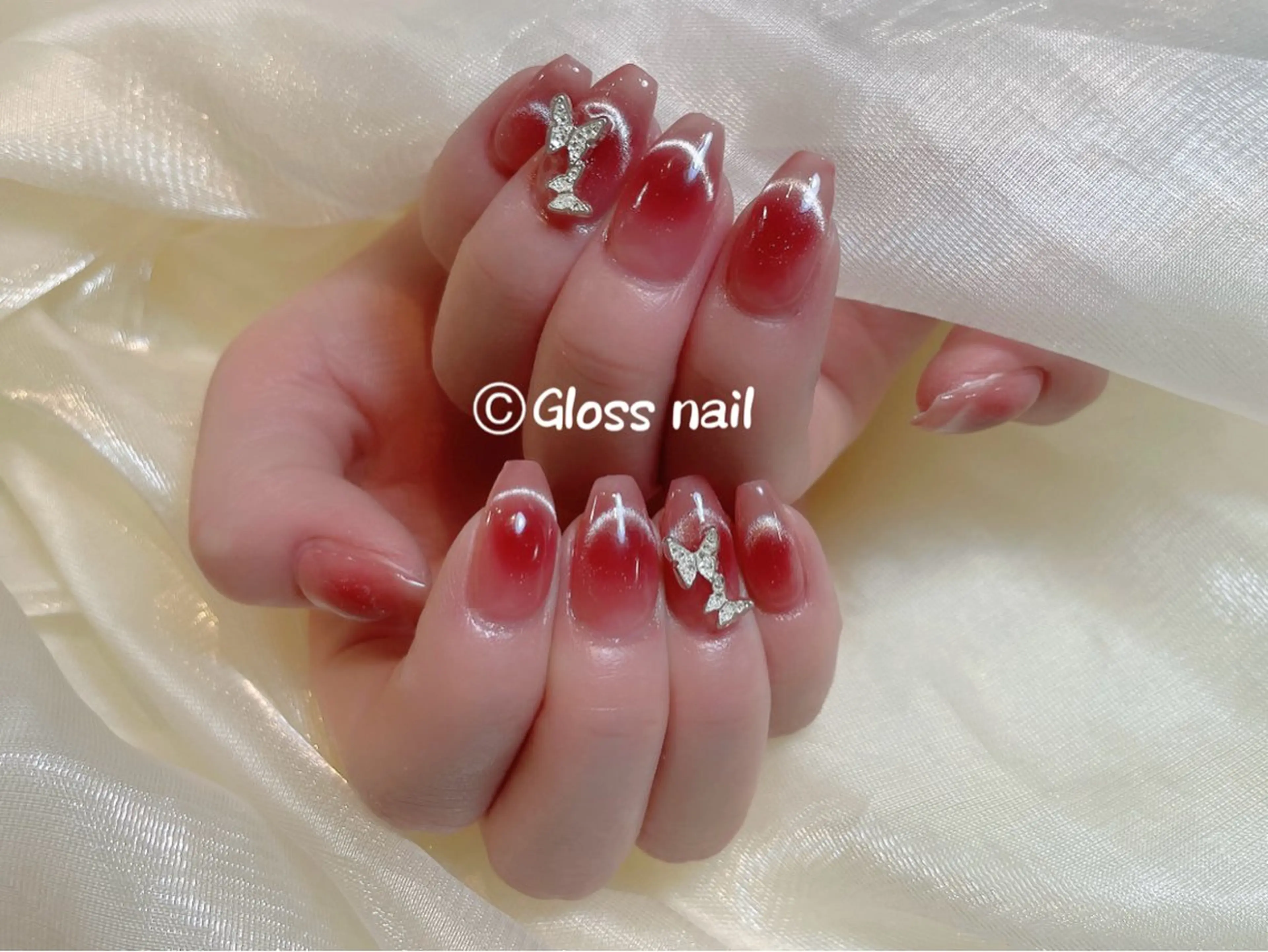 ネイル ハンドネイル Gloss nail salonジェル＆長さだし専門店所属・Meri💅ジェル& チップ長さだし専門のネイルデザイン