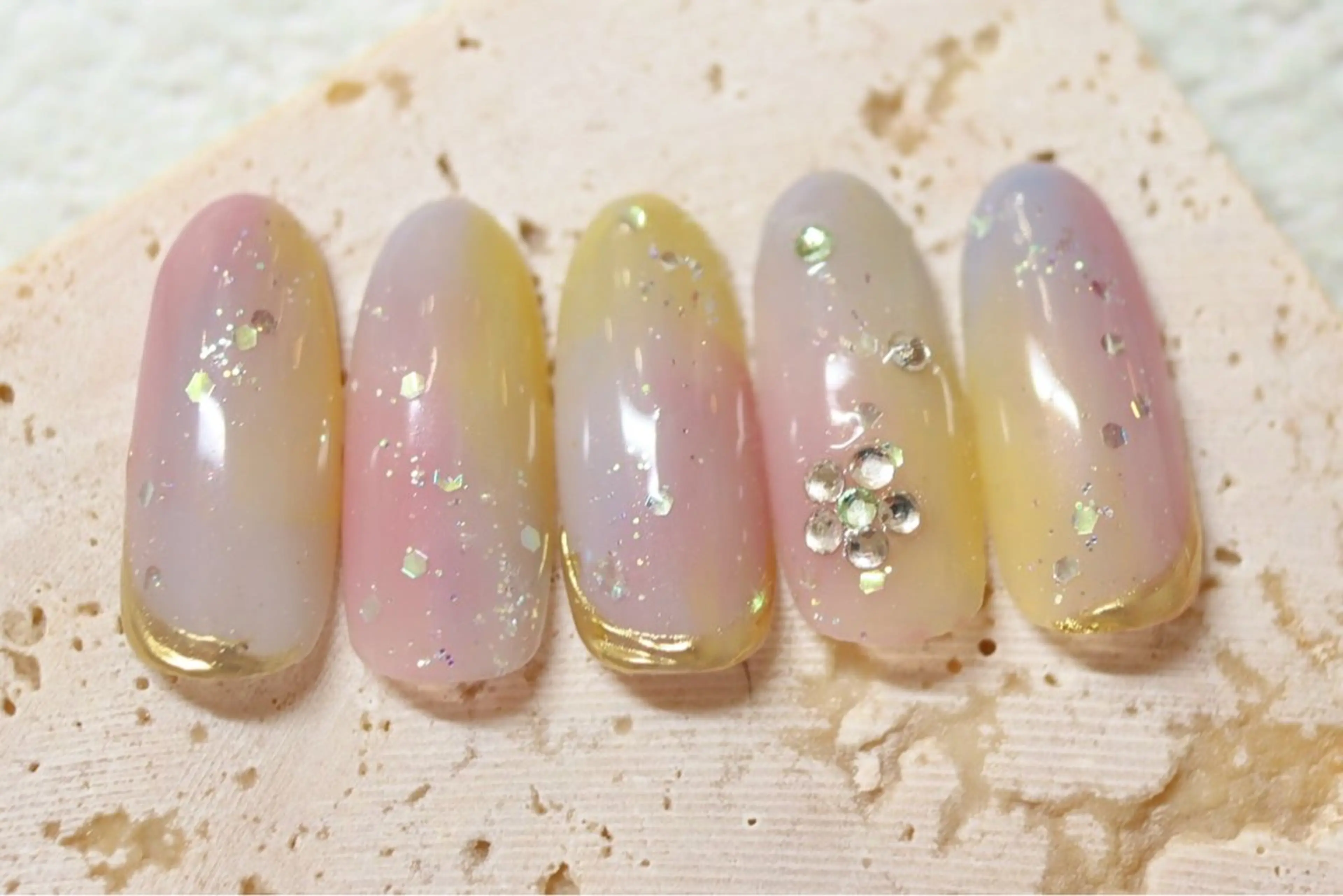 ネイル ハンドネイル TOPAZ恵比寿所属・Tsuno Nagisaのネイルデザイン