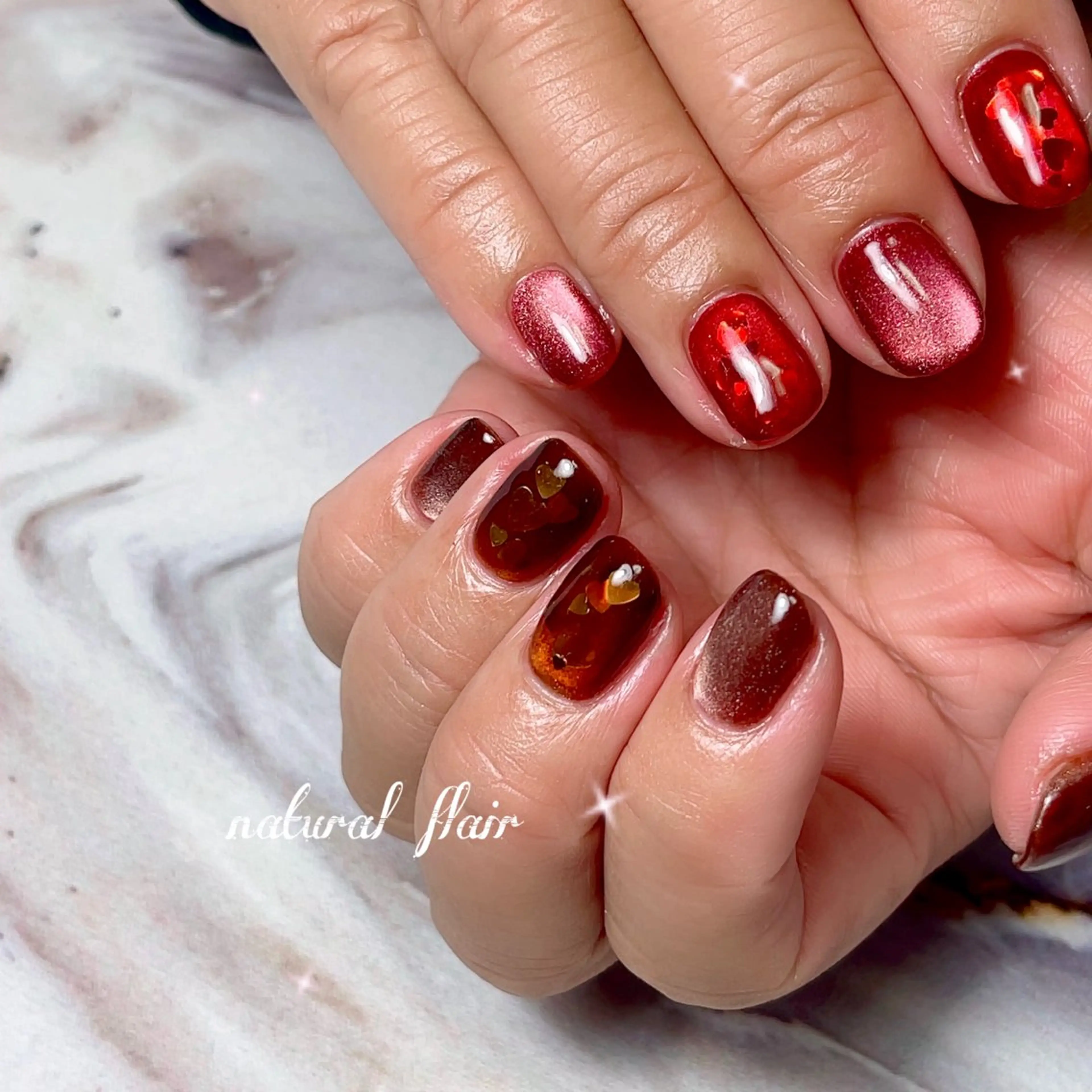 ネイル ハンドネイル natural flairのネイルデザイン