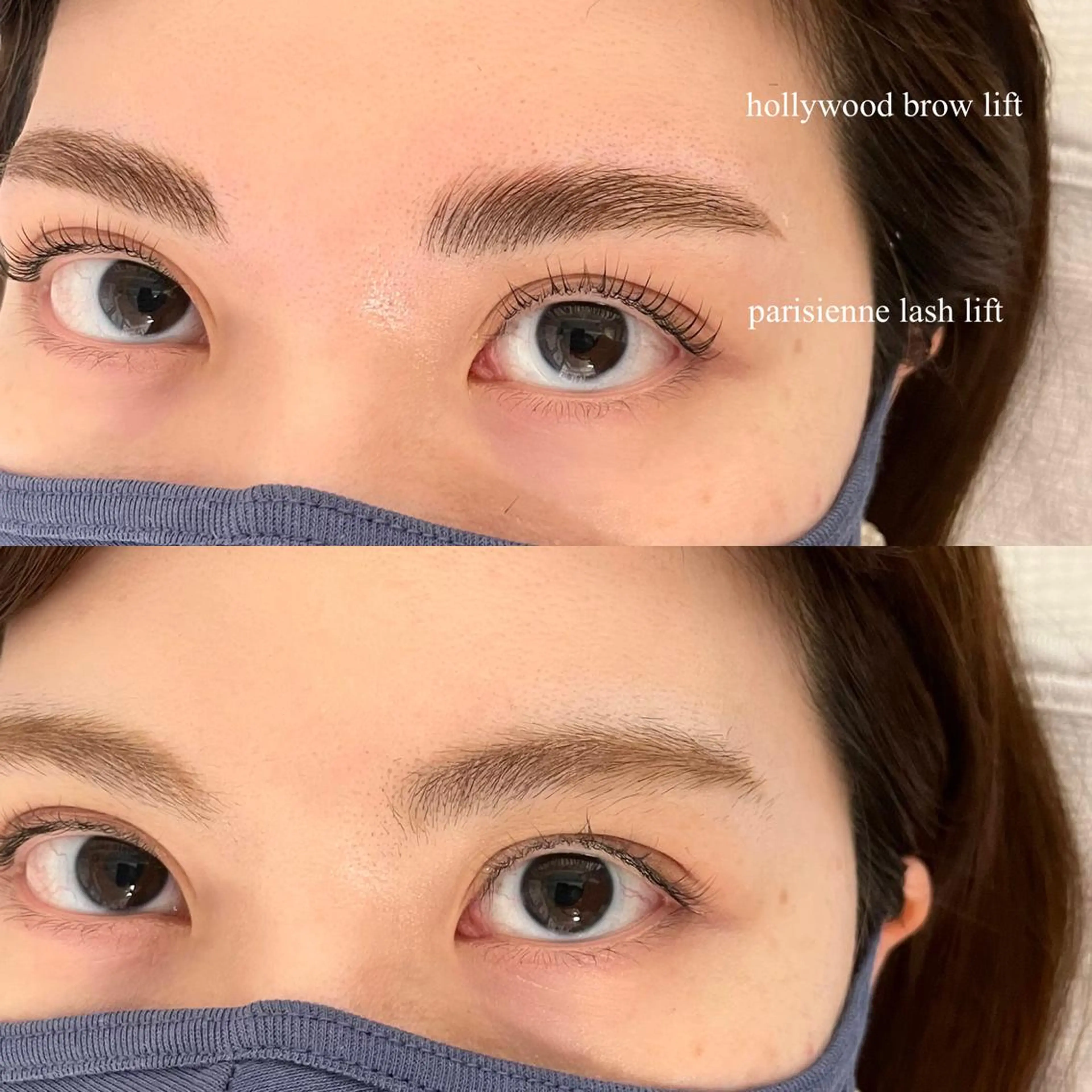 マツエク・マツパ アイブロウ ハリウッドブロウリフト パリジェンヌラッシュリフト GO TODAY SHAiRE SALON Vellmie店所属・吉祥寺kasumi 🌛eye/browのマツエク・マツパデザイン