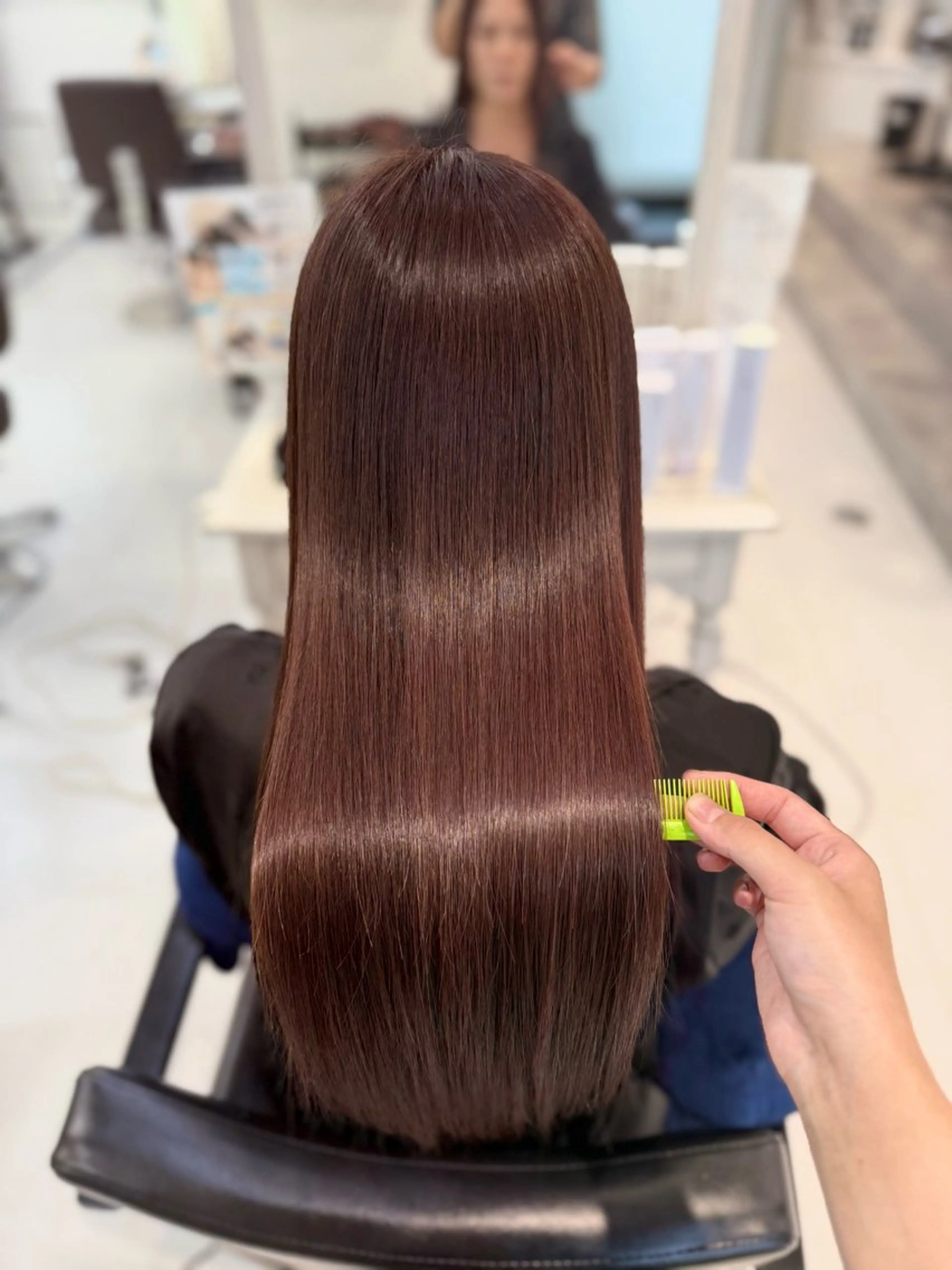 【カラーコース🧚🏻】🌼カラー+前髪カット+TR💛（高彩度、白髪ぼかしカラー+1100）の写真