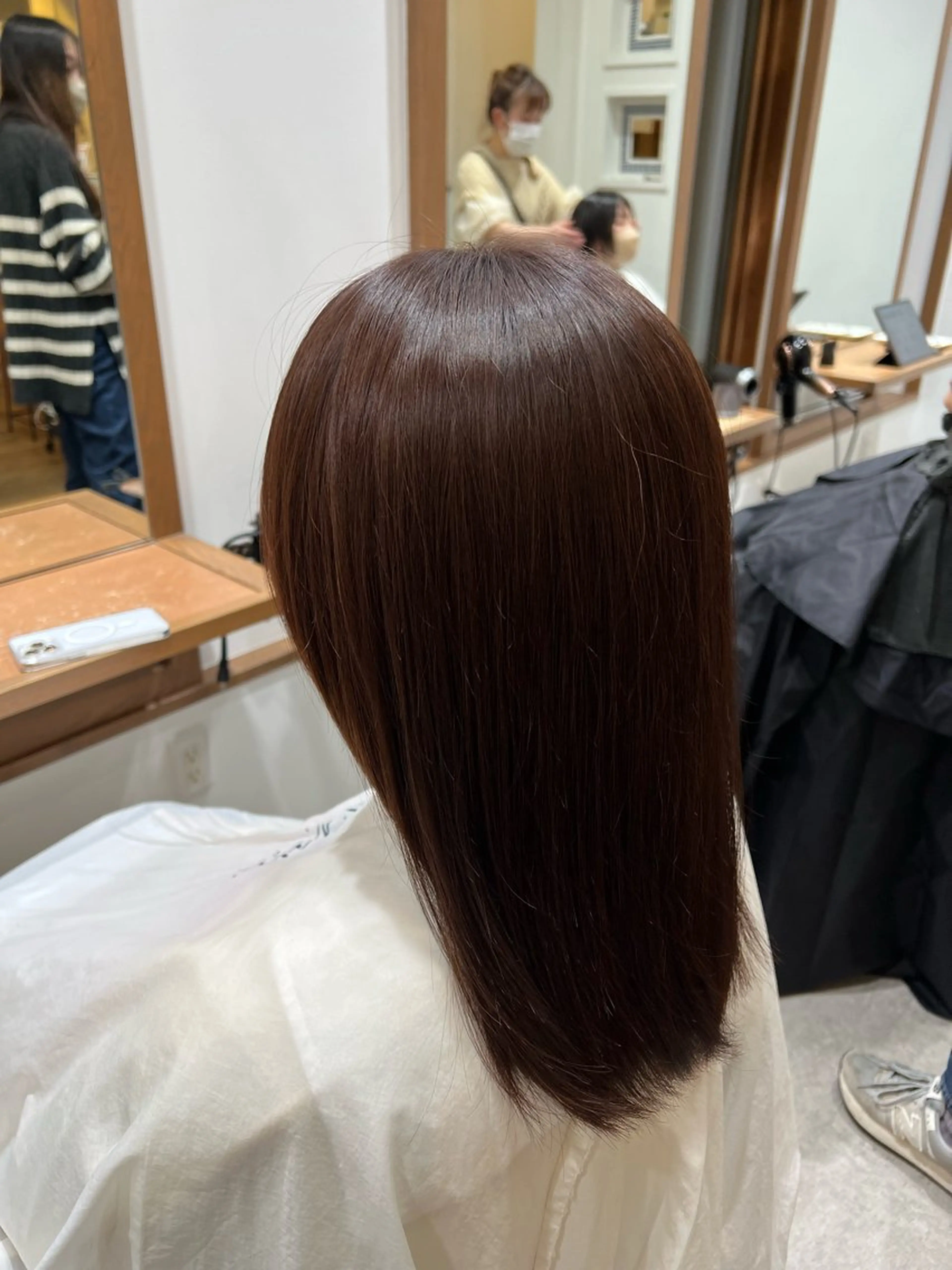 セミロング ヘアアレンジ トリートメント トリートメント 🌱カラー&トリート メント🌱SOUTAのヘアスタイル