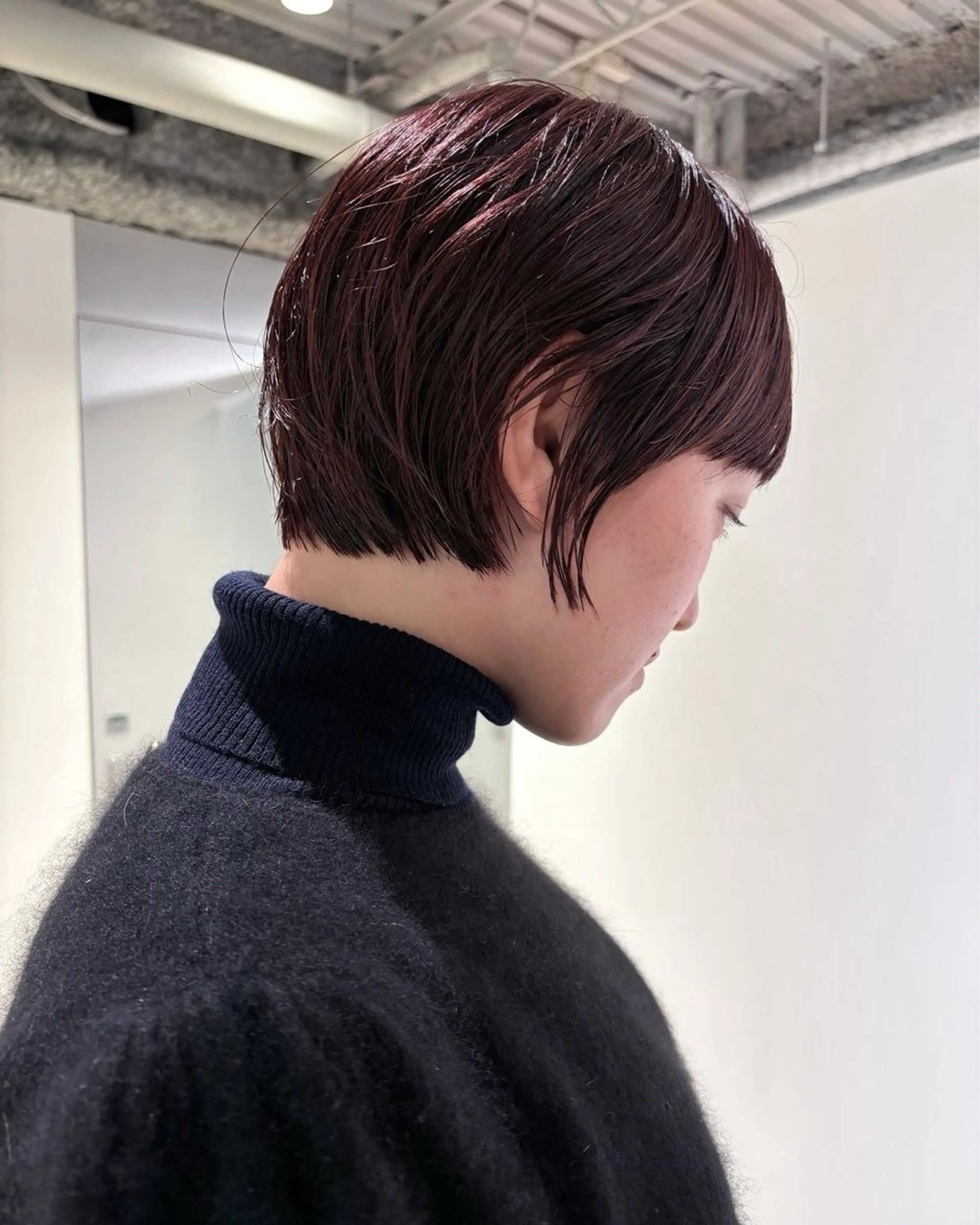 ショート 田川 華奈のヘアスタイル