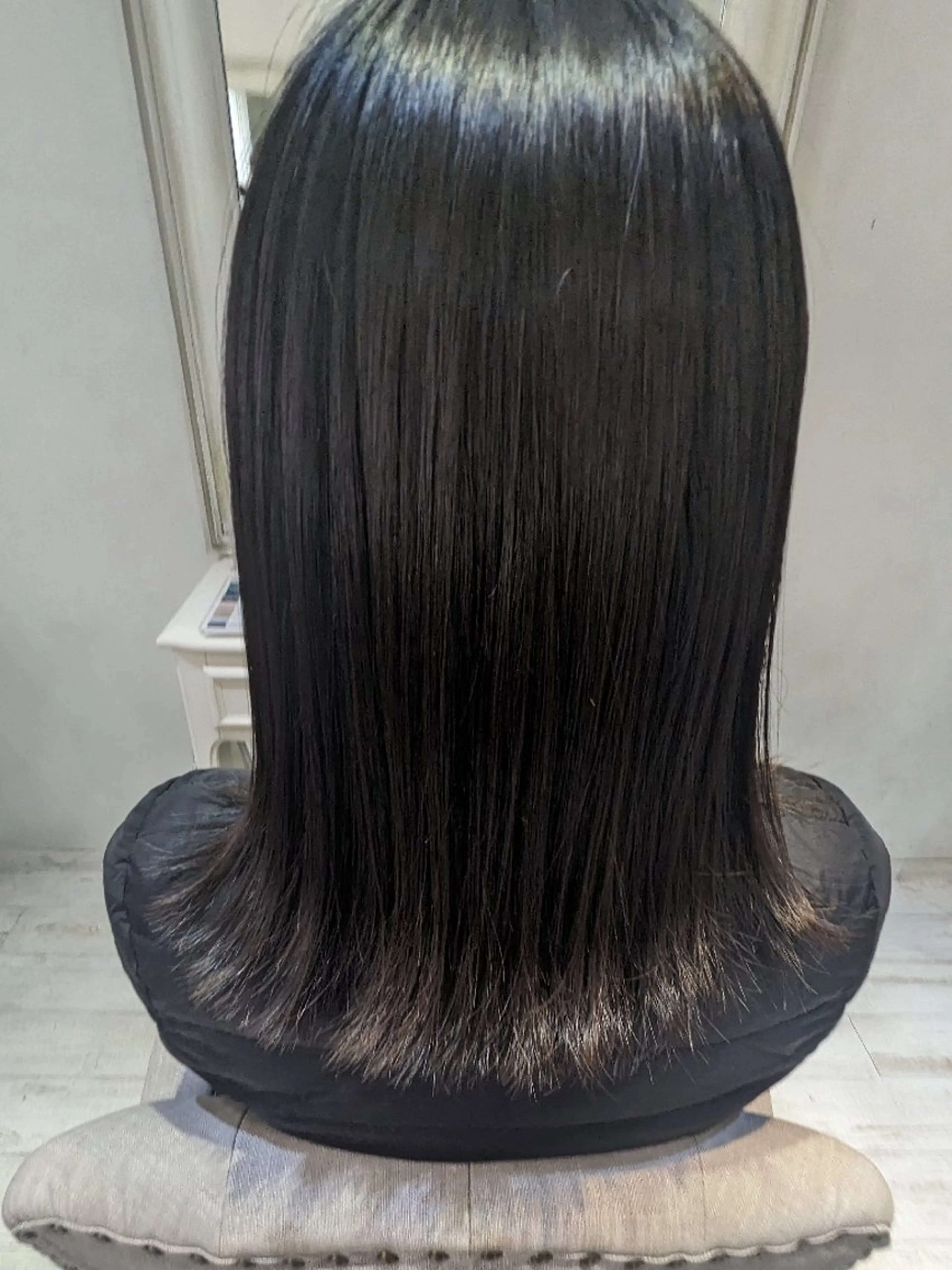 ミディアム 外ハネヘア トリートメント 🏹MIYU¦うるつ やカラー/抜け感ヘアのヘアスタイル