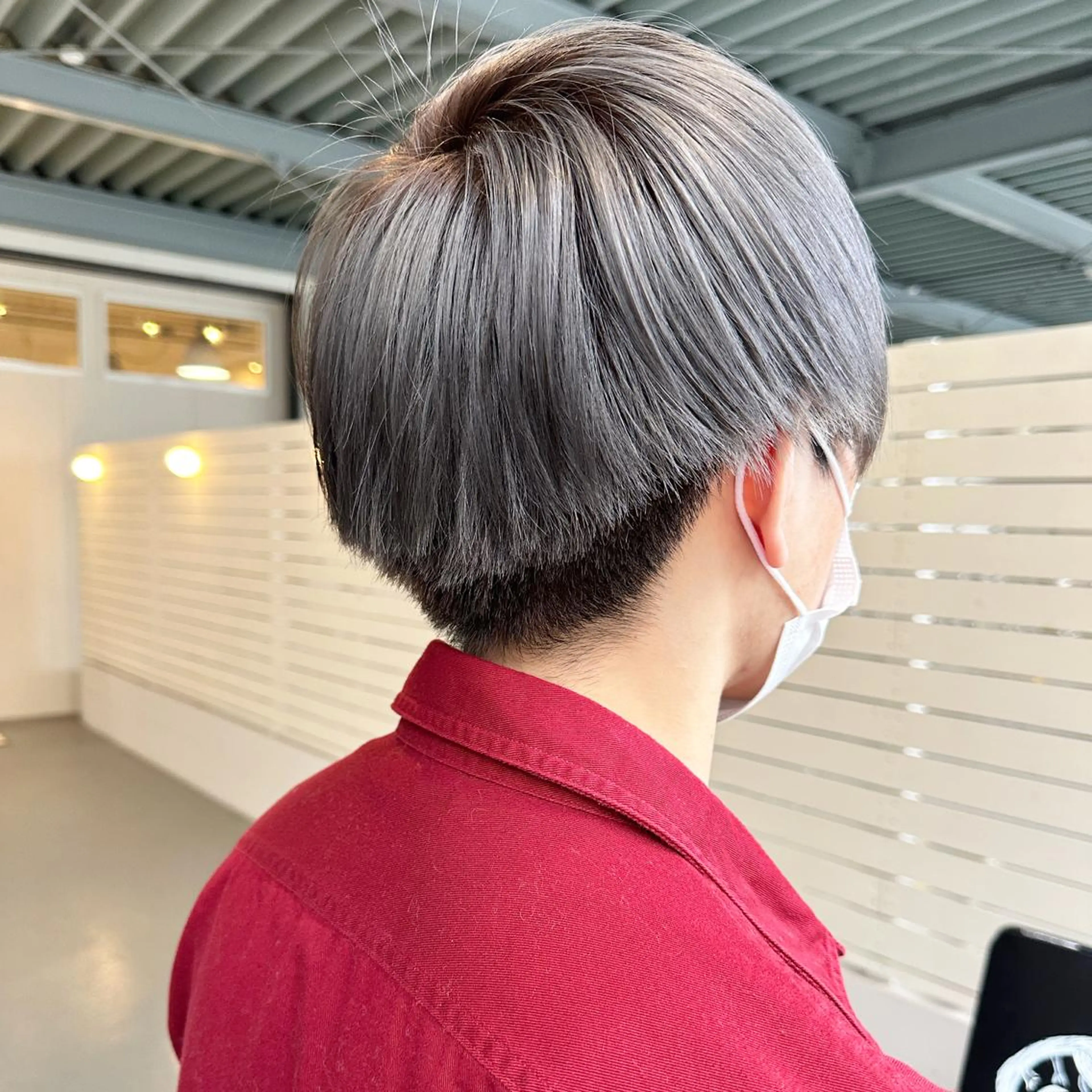 ミディアム カラー メンズ カット ヘアカラー トリートメント 小島 健太郎のヘアスタイル