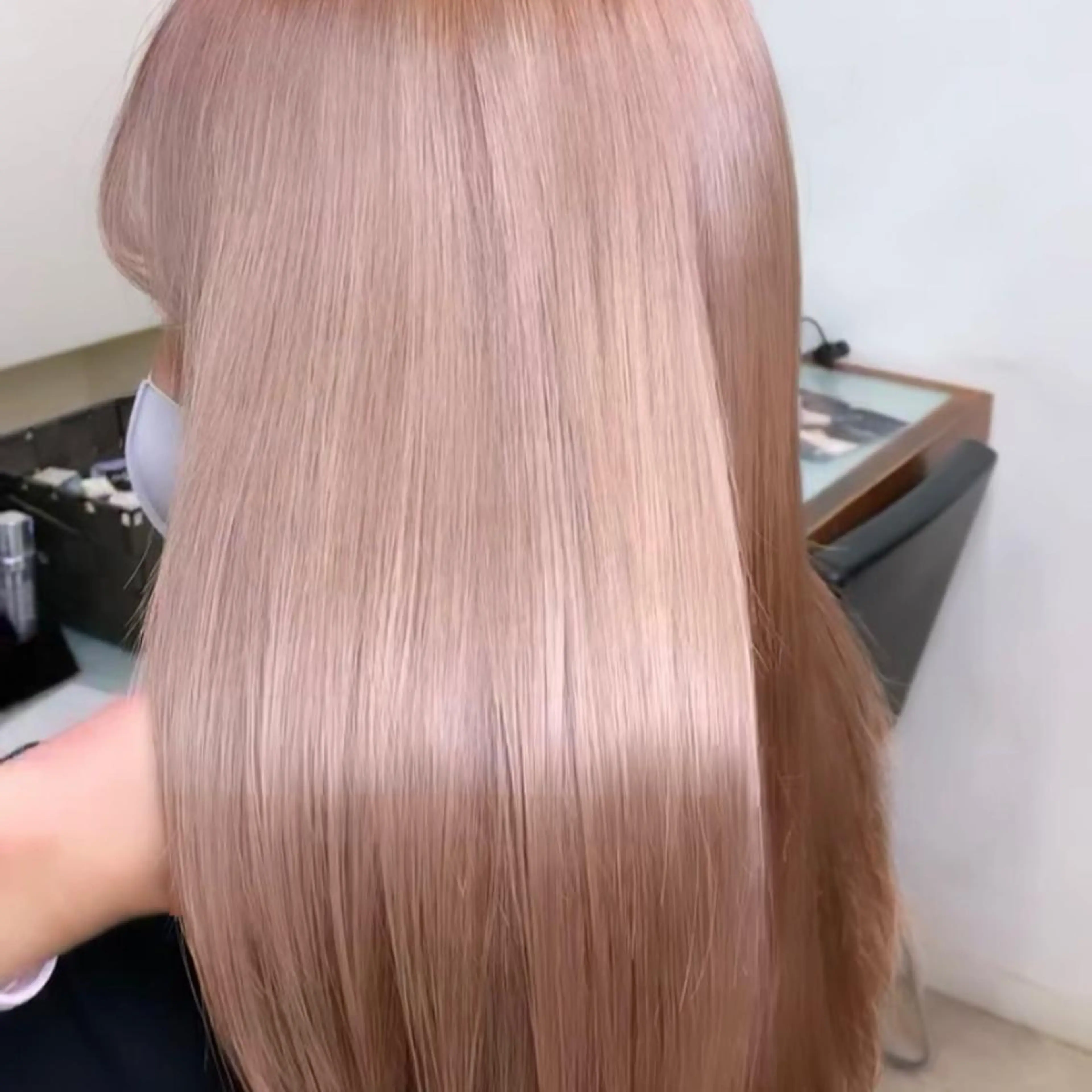 ロング ヘアカラー トリートメント 髪質改善･縮毛矯正 特化･ユウシンのヘアスタイル
