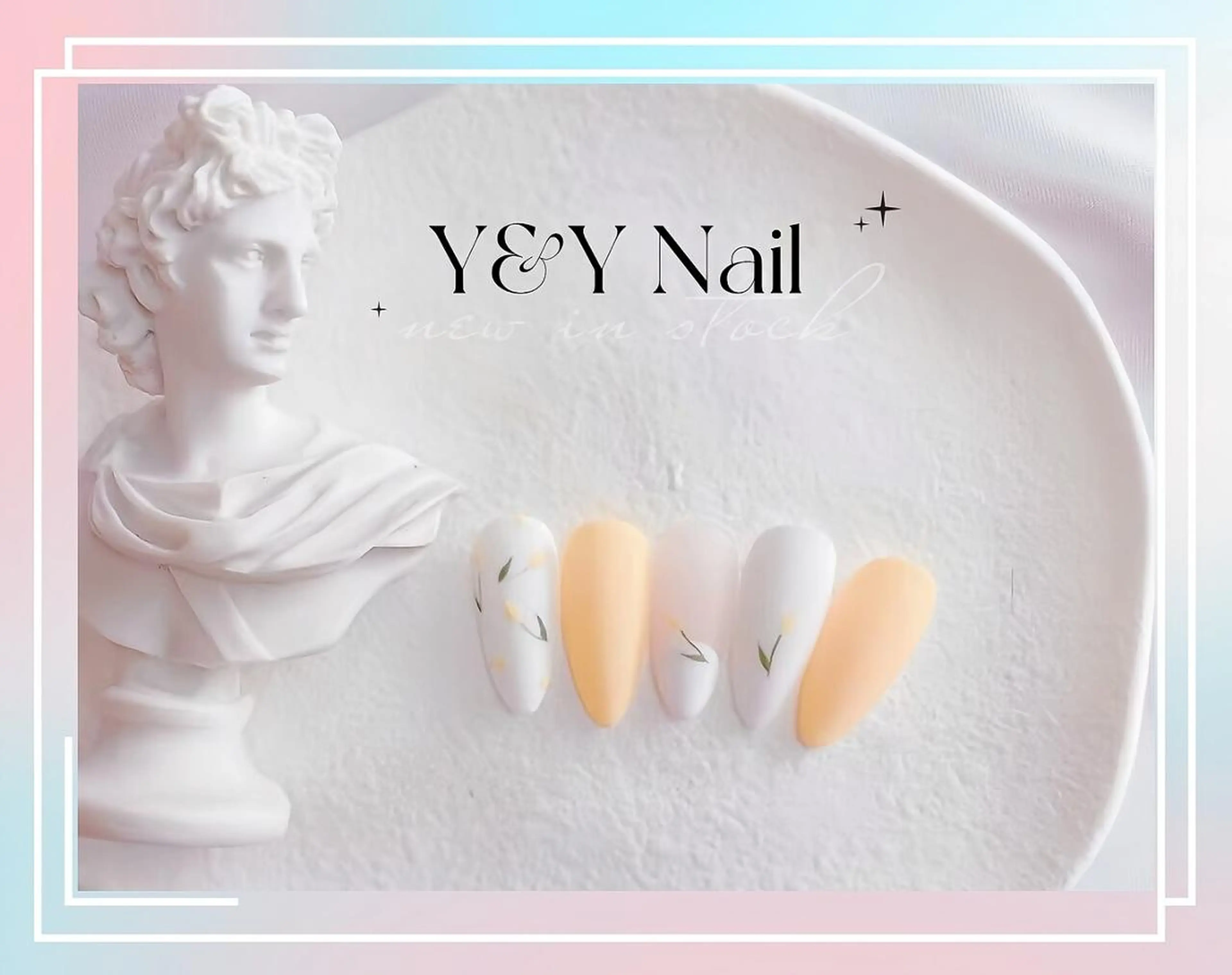 ミディアム ハンドネイル ハンドケア Y&Y Nail Salonのネイルデザイン