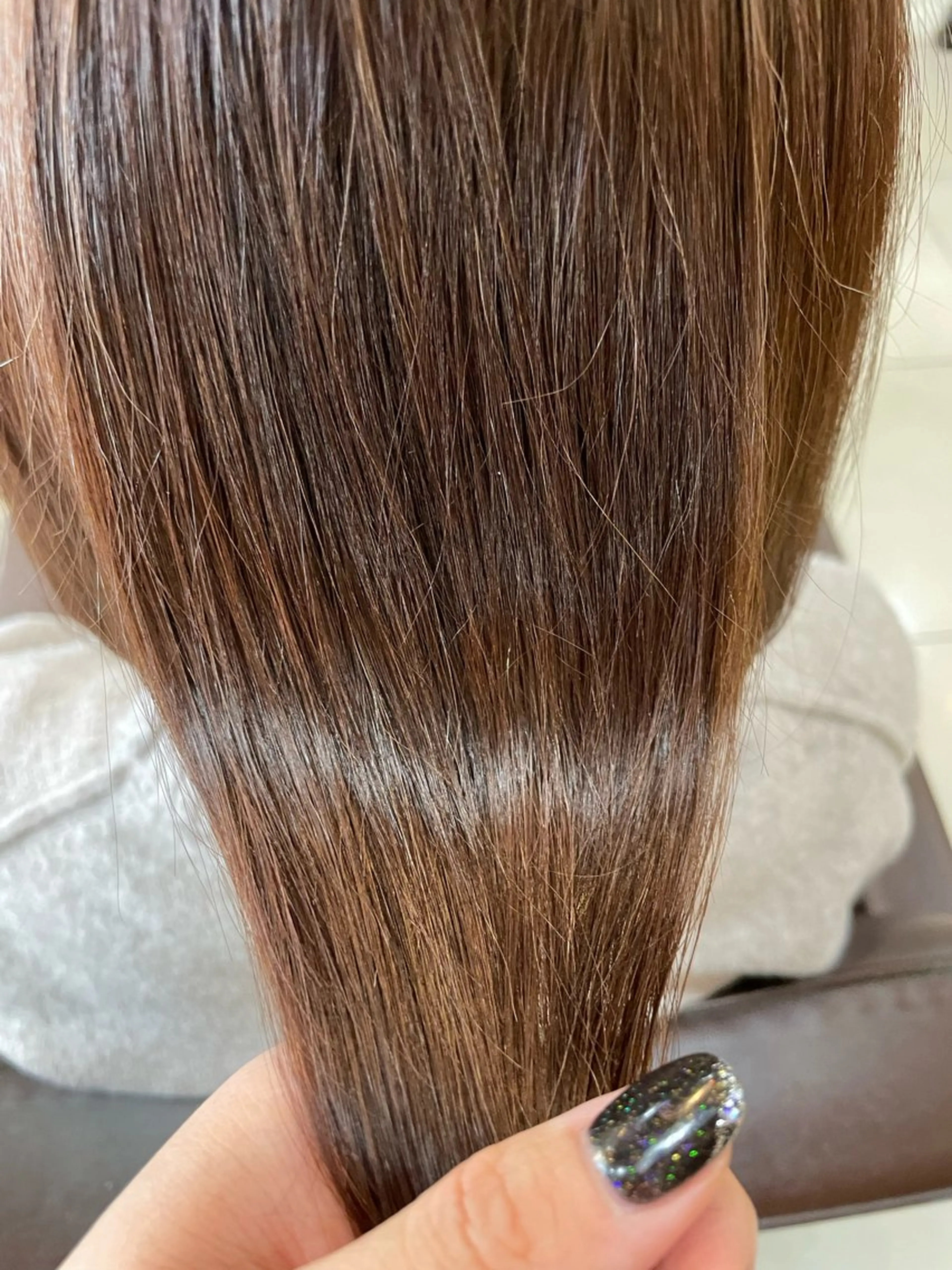 セミロング ヘアカラー トリートメント まつパ/マツエク🤎 艶カラー/ゆり♡⃛のマツエク・マツパデザイン