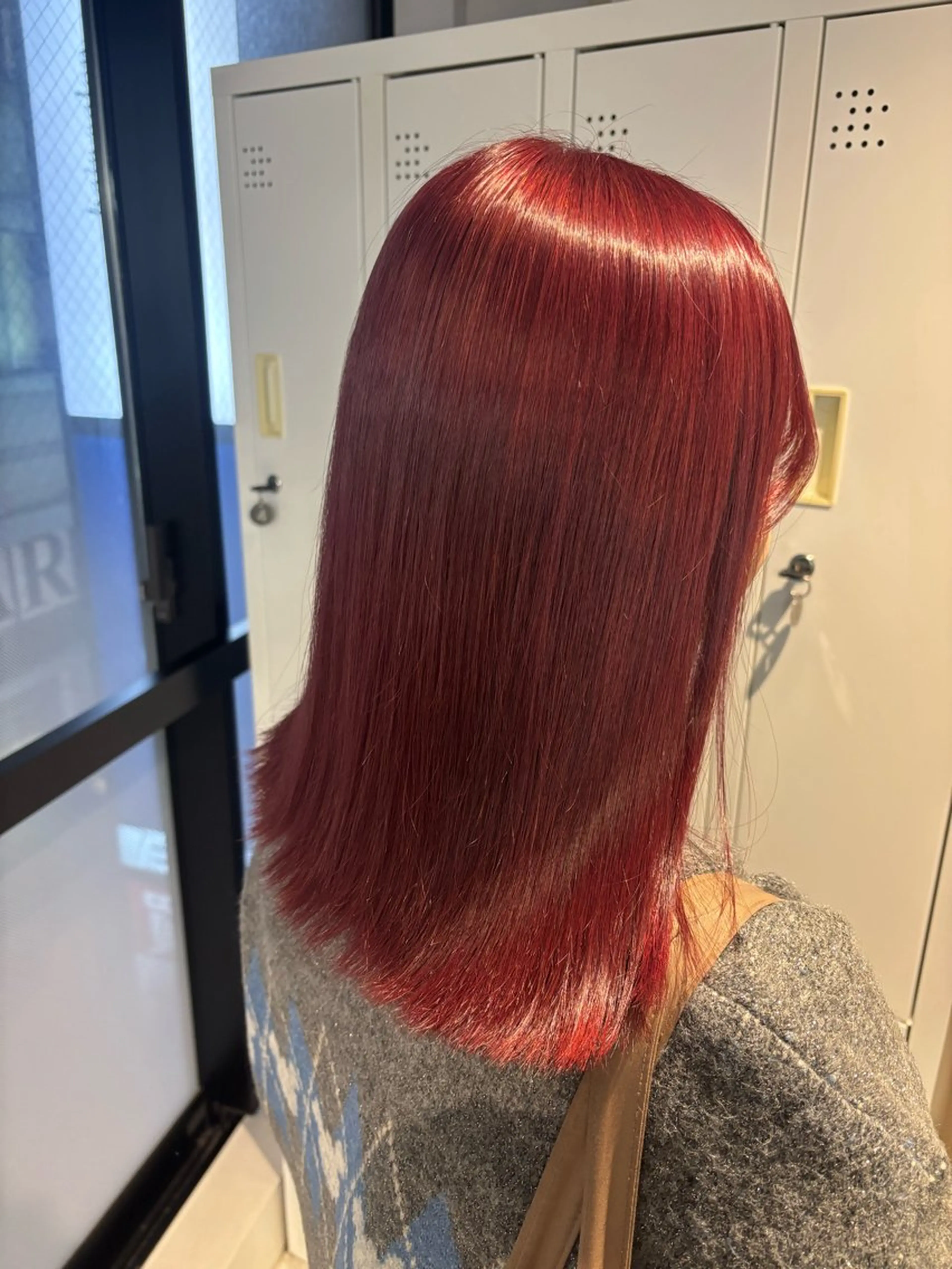 ミディアム カラー ブリーチ ケアブリーチ トリートメント universe Mizuki🎀のヘアスタイル
