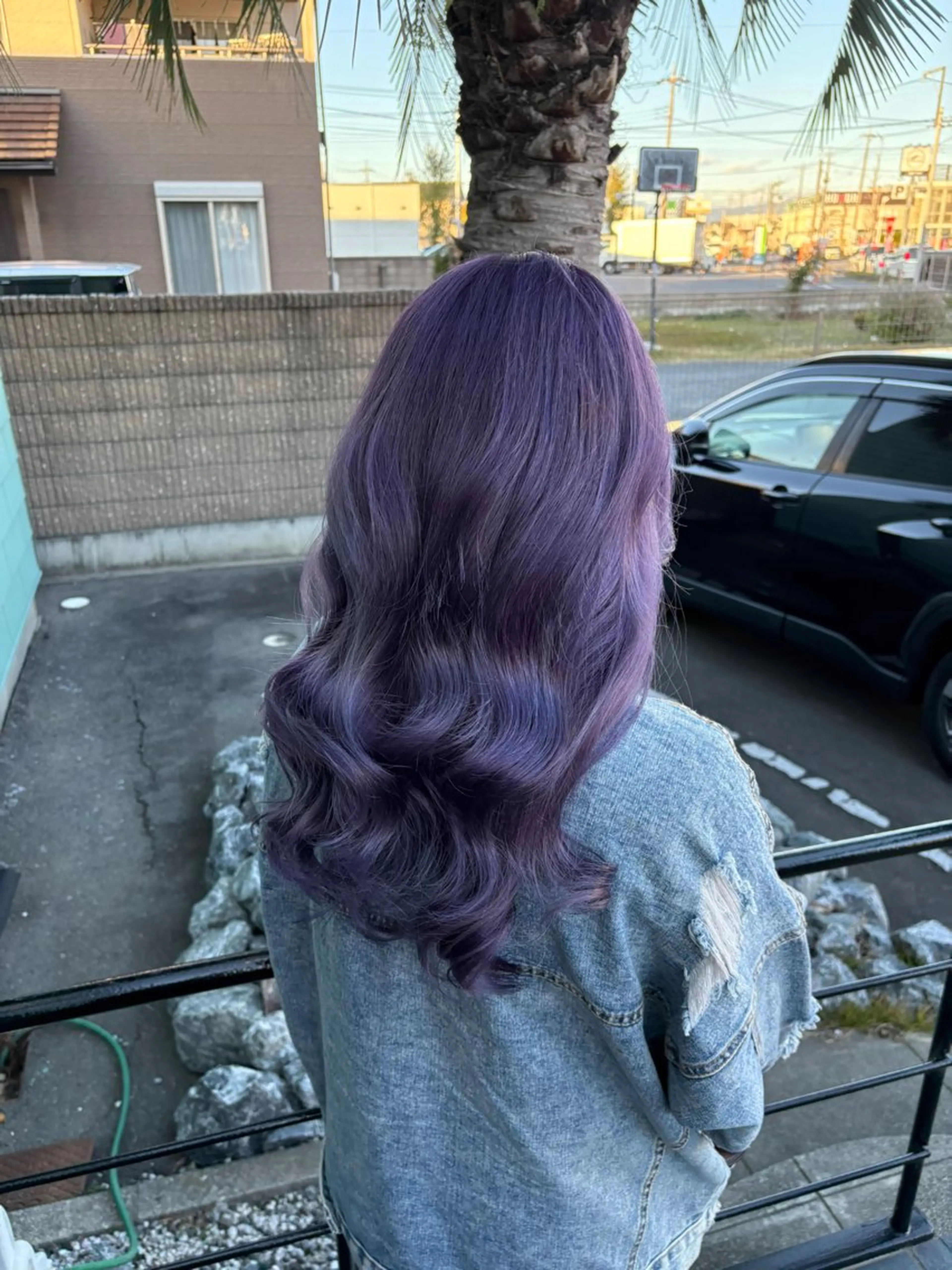 セミロング アッシュ ヘアカラー トリートメント Hair…DiA あやののヘアスタイル