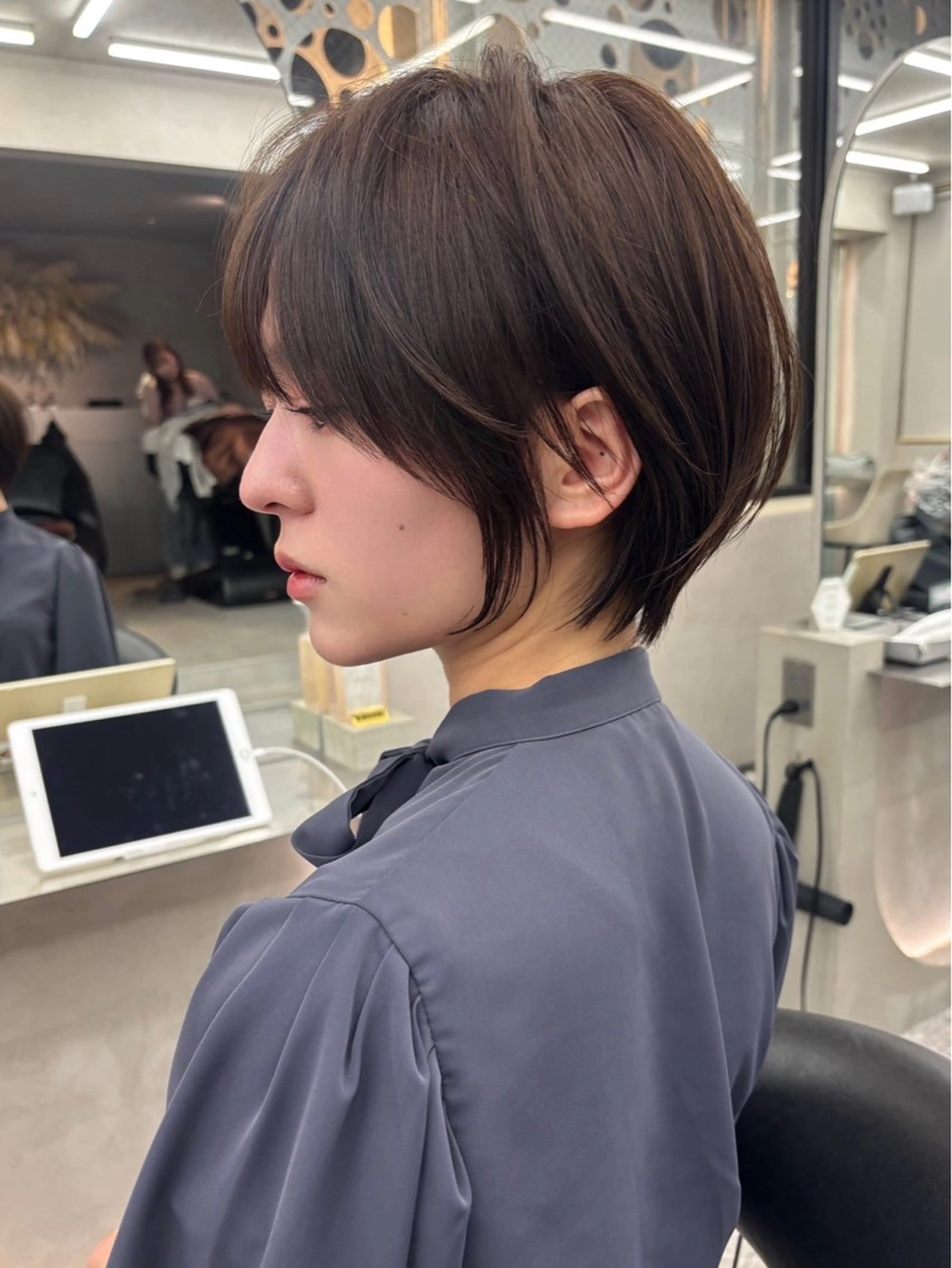 ショート カット ヘアカラー トリートメント ✂️ショート・ボブ Lond　Bloomのヘアスタイル