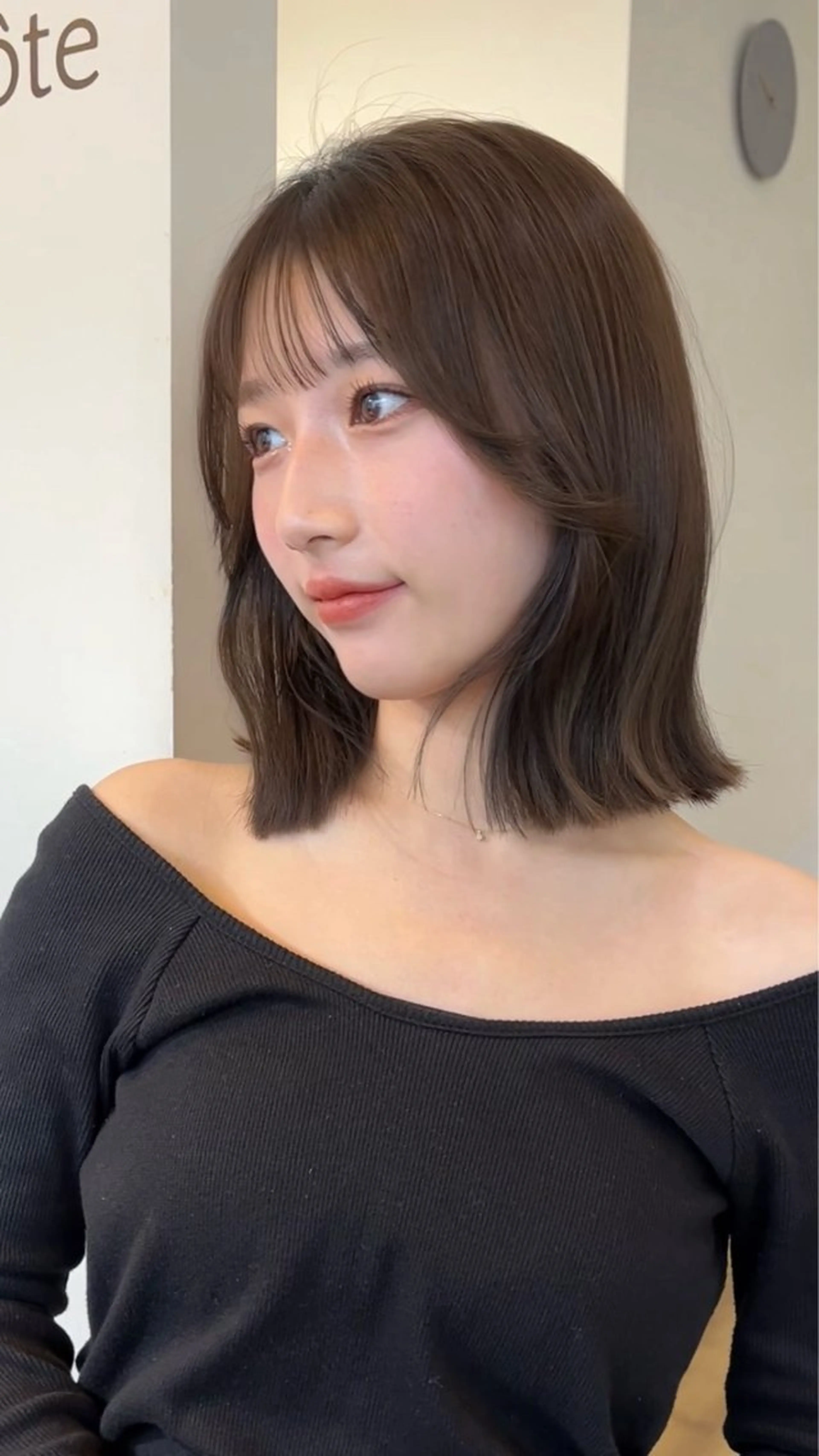 セミロング Côte所属・レイヤー/ボブカット ゆい/Côte表参道のヘアスタイル