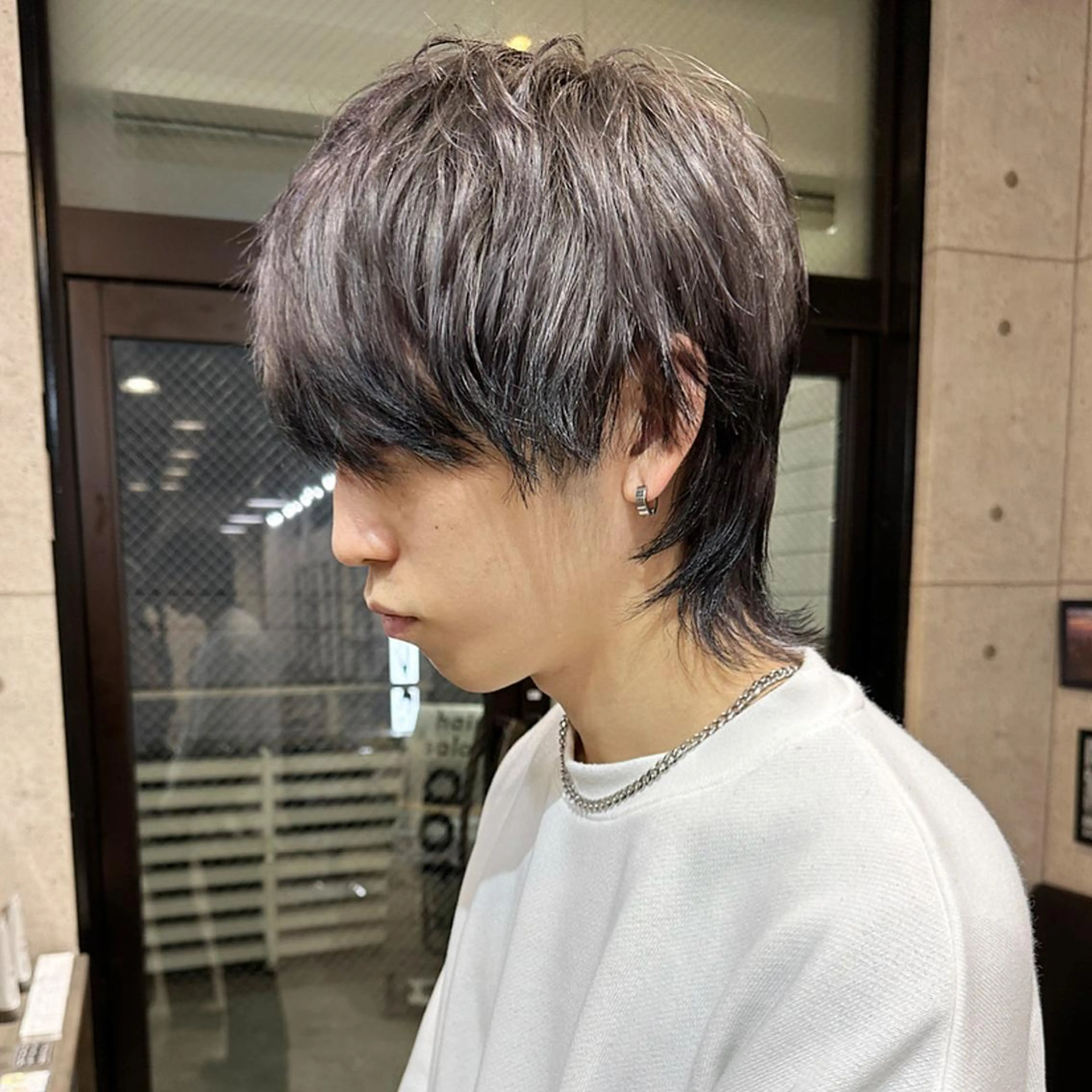 ショート カラー メンズ デザインカラー 遠藤沙也加 /レイヤーカットのヘアスタイル