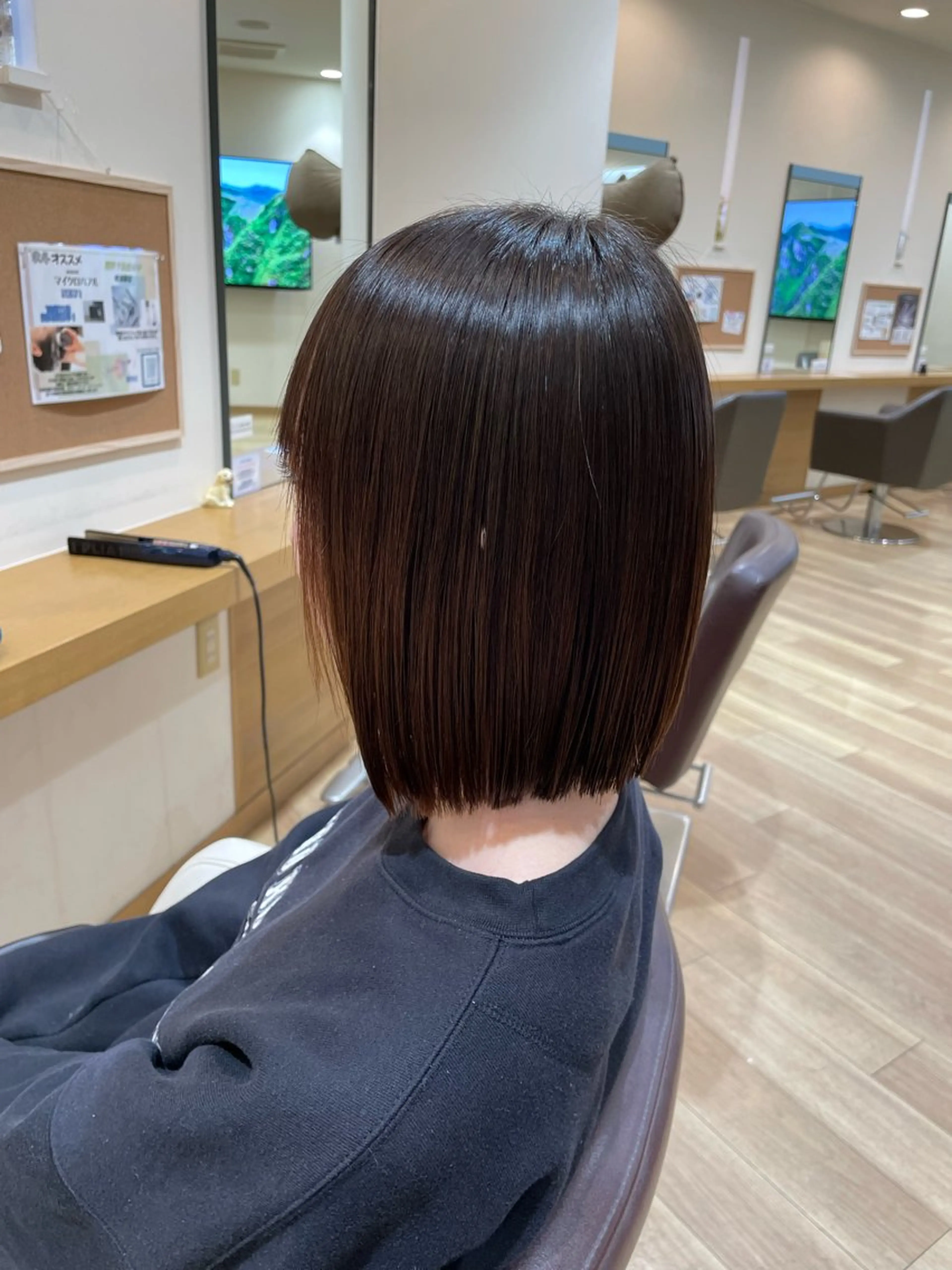 ショート パーマ カット 縮毛矯正 トリートメント 韓国レイヤー🎀/ 顔周り特化🎀/豊田のヘアスタイル
