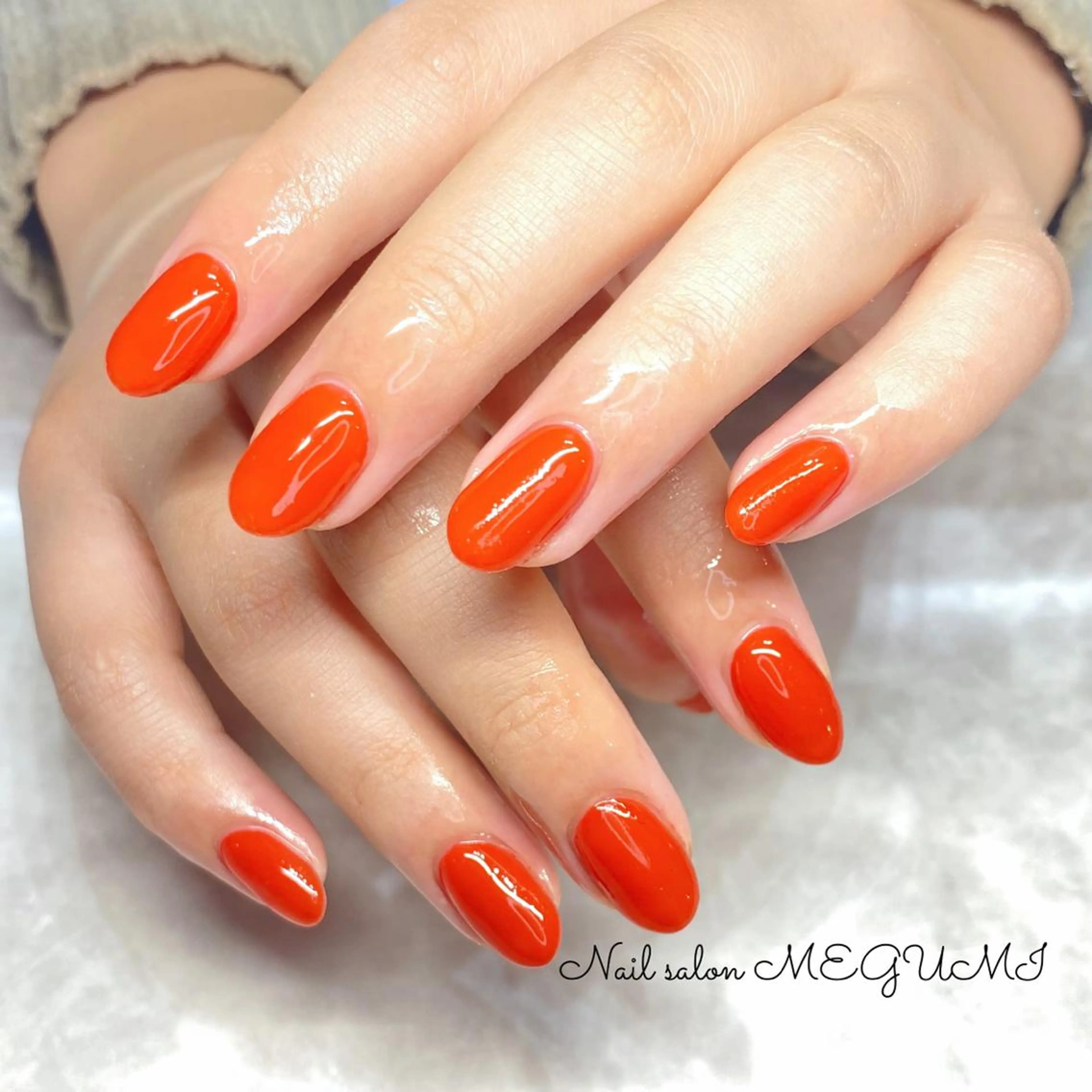 ネイル ワンカラーネイル Nail salon MEGUMIのネイルデザイン