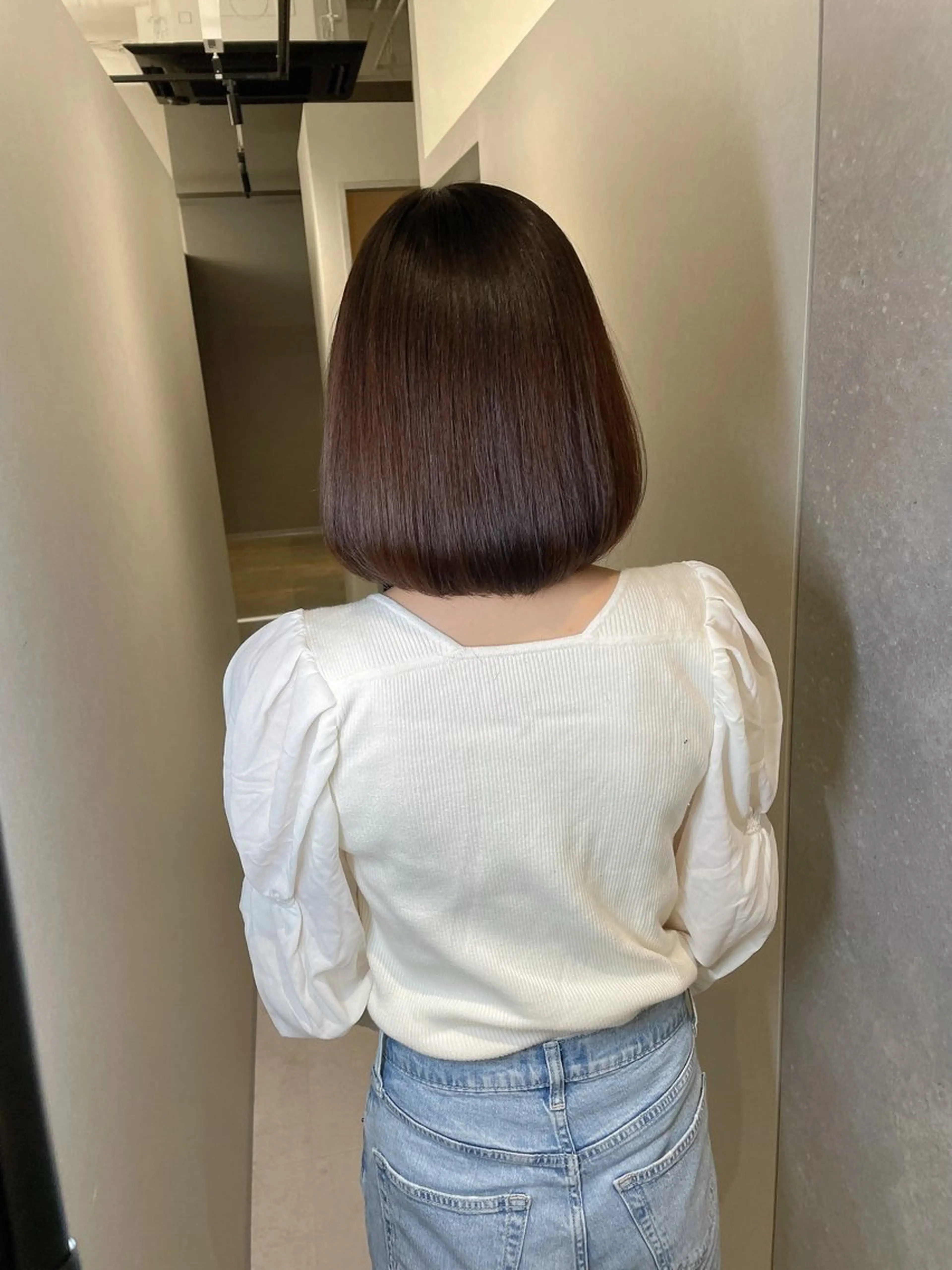 ショート カラー くせ毛 髪質改善 BOOTH share saron所属・今井 勝也のヘアスタイル