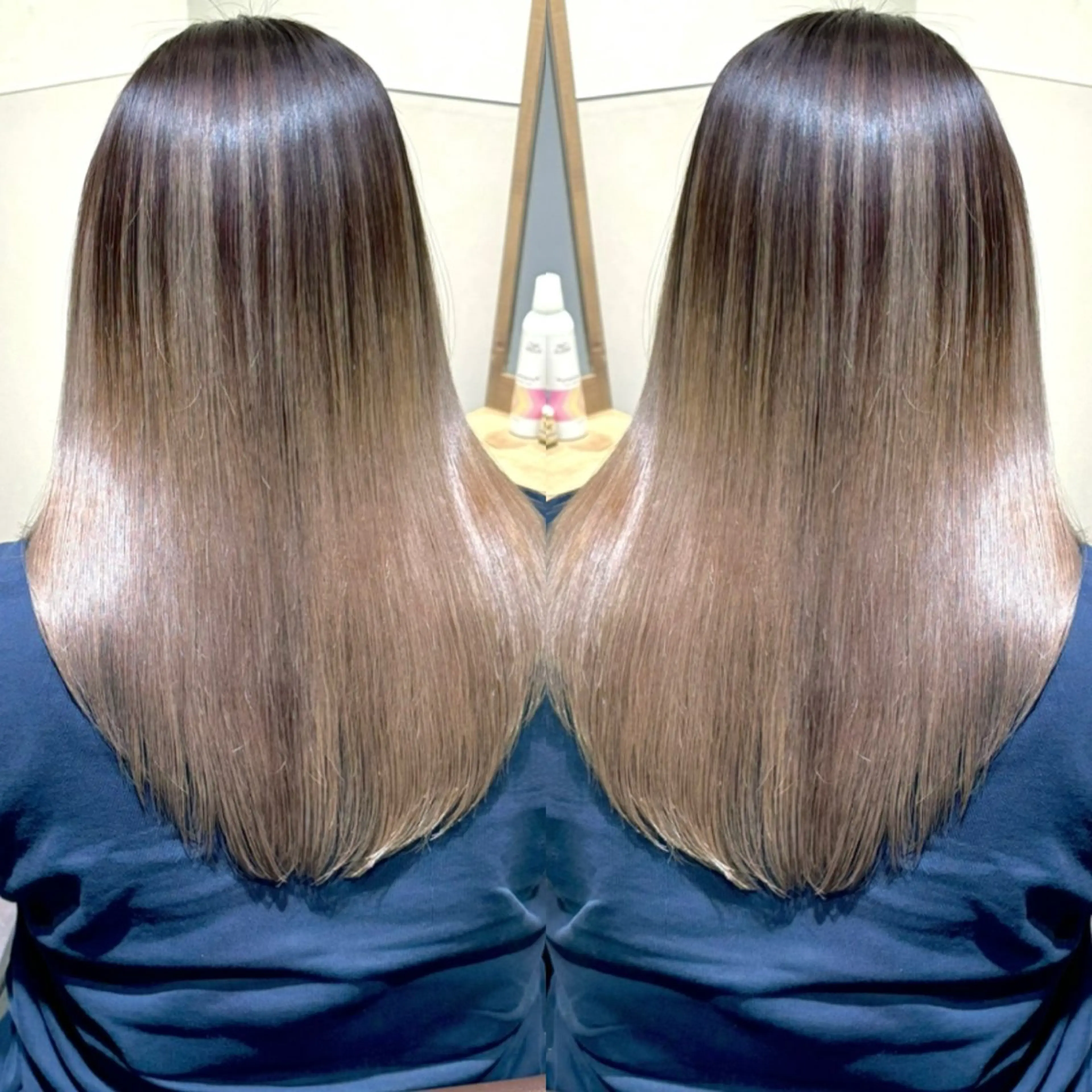 セミロング SIL.調布所属・髪質改善専門店 縮毛矯正安阪のヘアスタイル