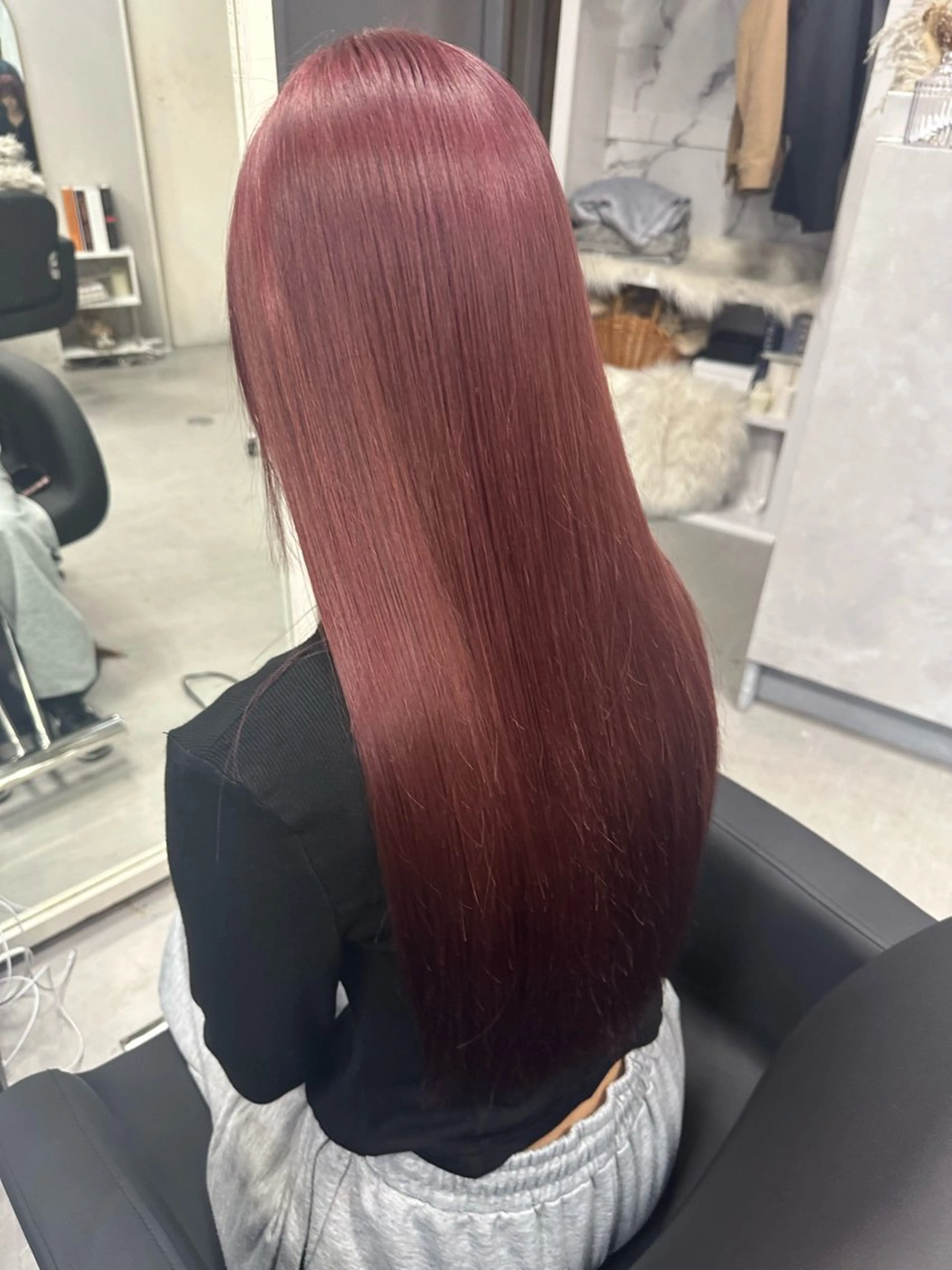 セミロング カラー セミロングパーマ ブリーチ ダブルカラー ハイライトカラー ハイトーンカラー ヘアカラー トリートメント XELM/ハイトーン /高崎/RUIのヘアスタイル