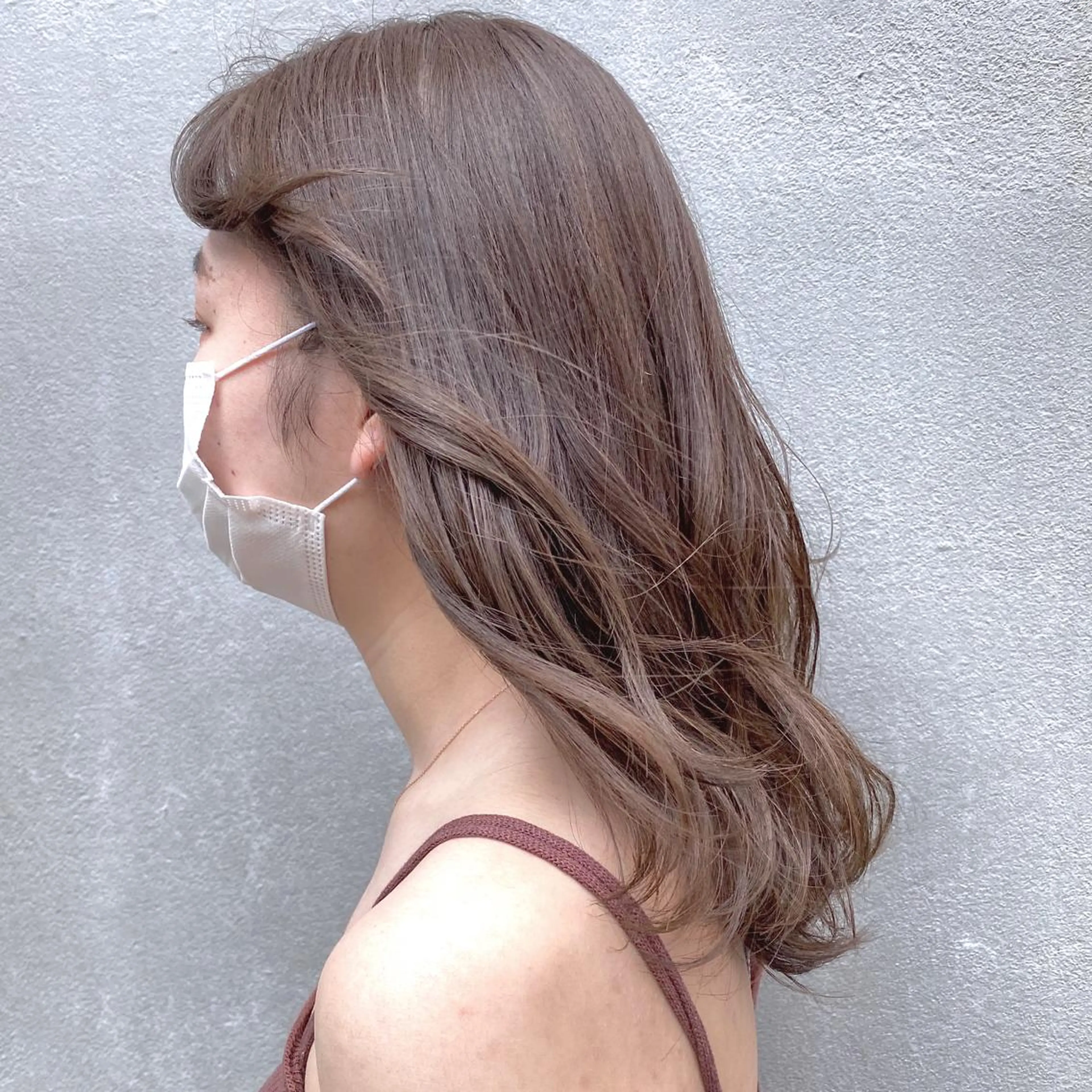 ミディアム カラー ヘアアレンジ tane.所属・【ダメージレス施術】 【透明感】北村 拓也のヘアスタイル