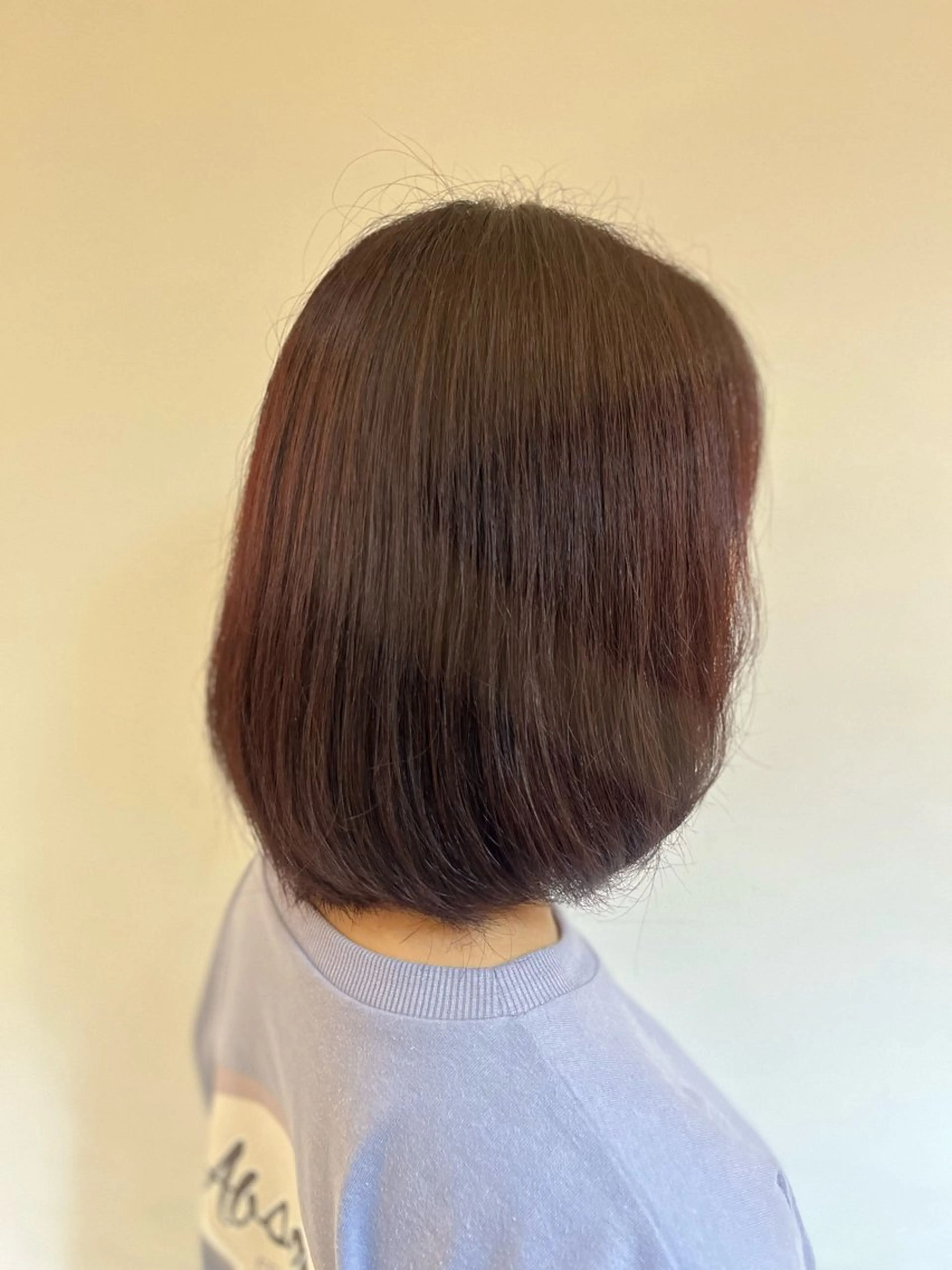 ミディアム カラー ヘアアレンジ ピンクカラー ヘアカラー 🫧縮毛矯正🫧 koharuのヘアスタイル