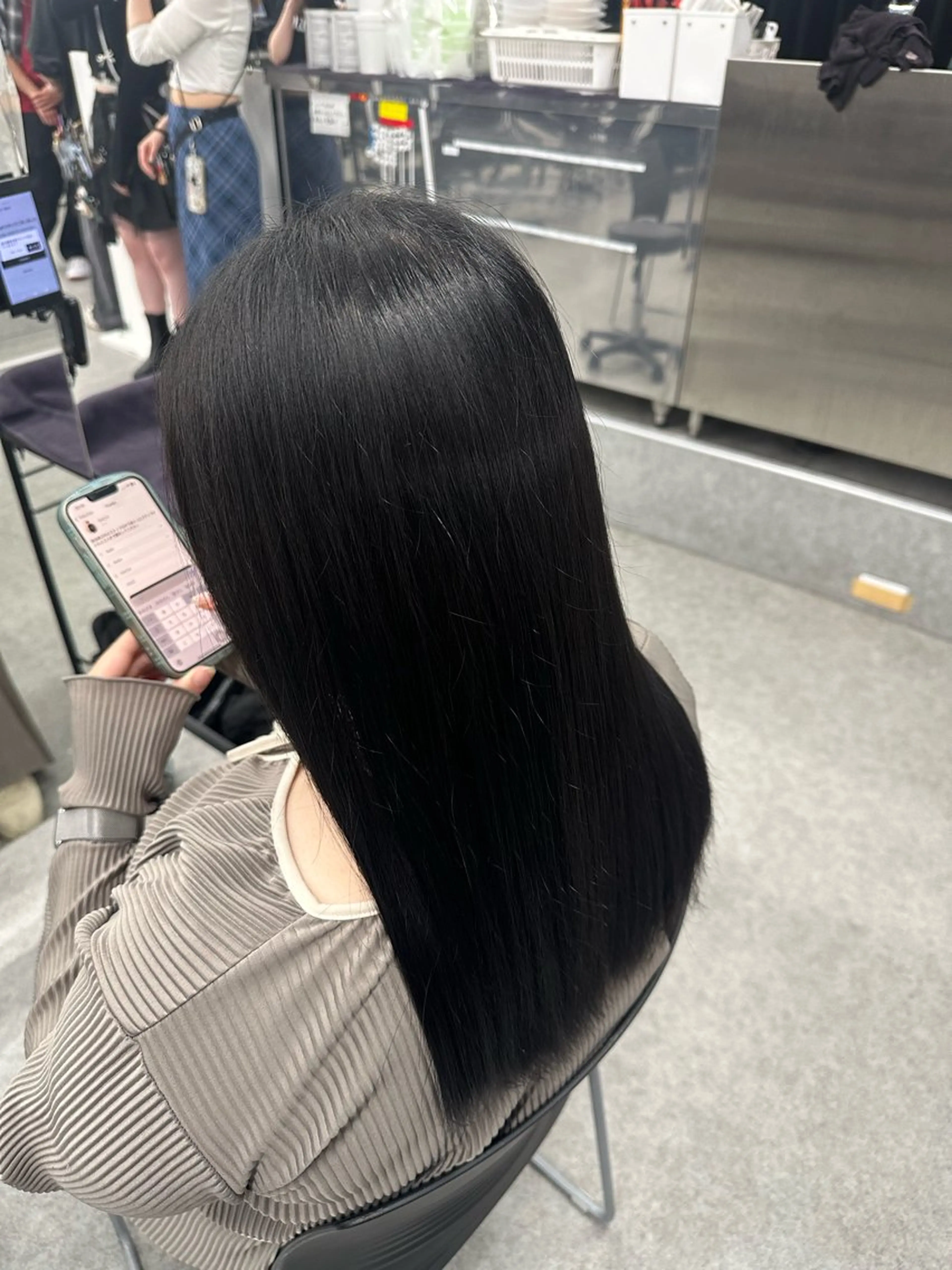 ロング カラー 髪質改善 ロング トリートメント カット ヘアカラー 🐺メンズパーマ マッシュ　あさひ🐺のヘアスタイル