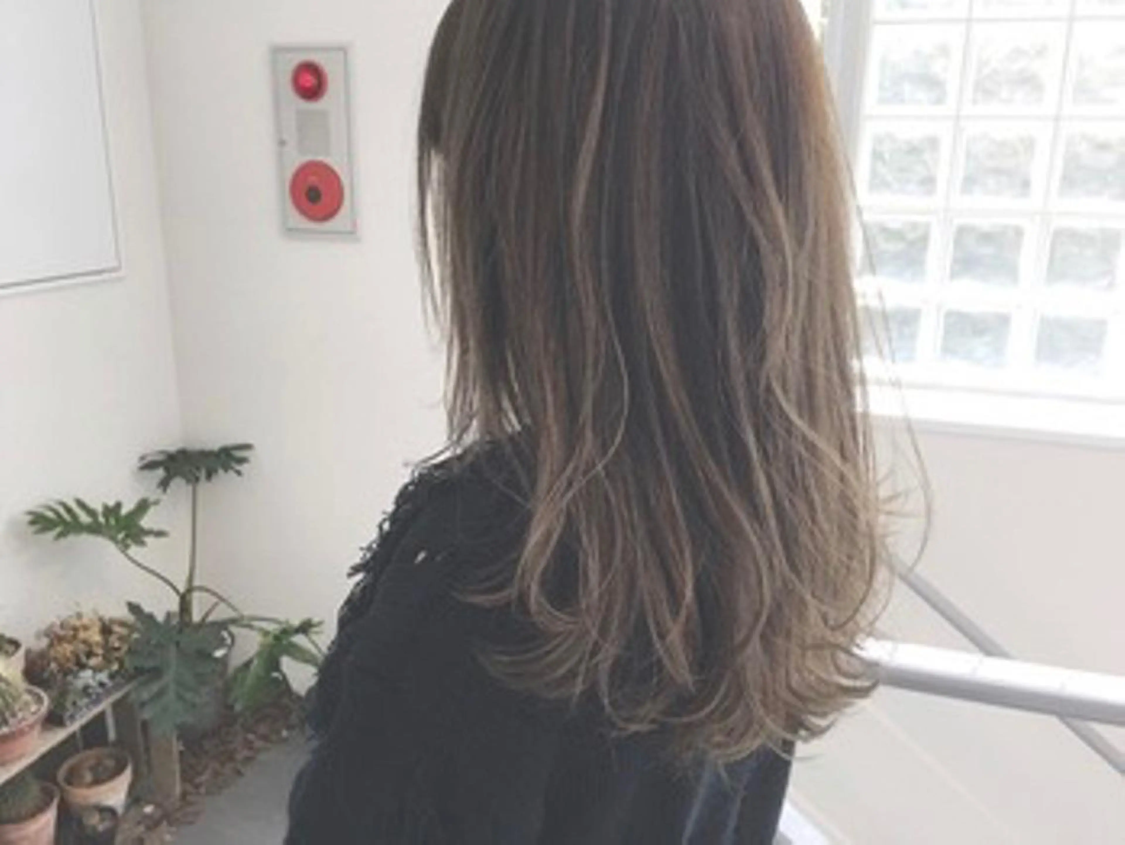 ロング カラー アディクシーカラー ハイライトカラー 外国人風カラー ハイライト the BRIDGE hair salonのヘアスタイル