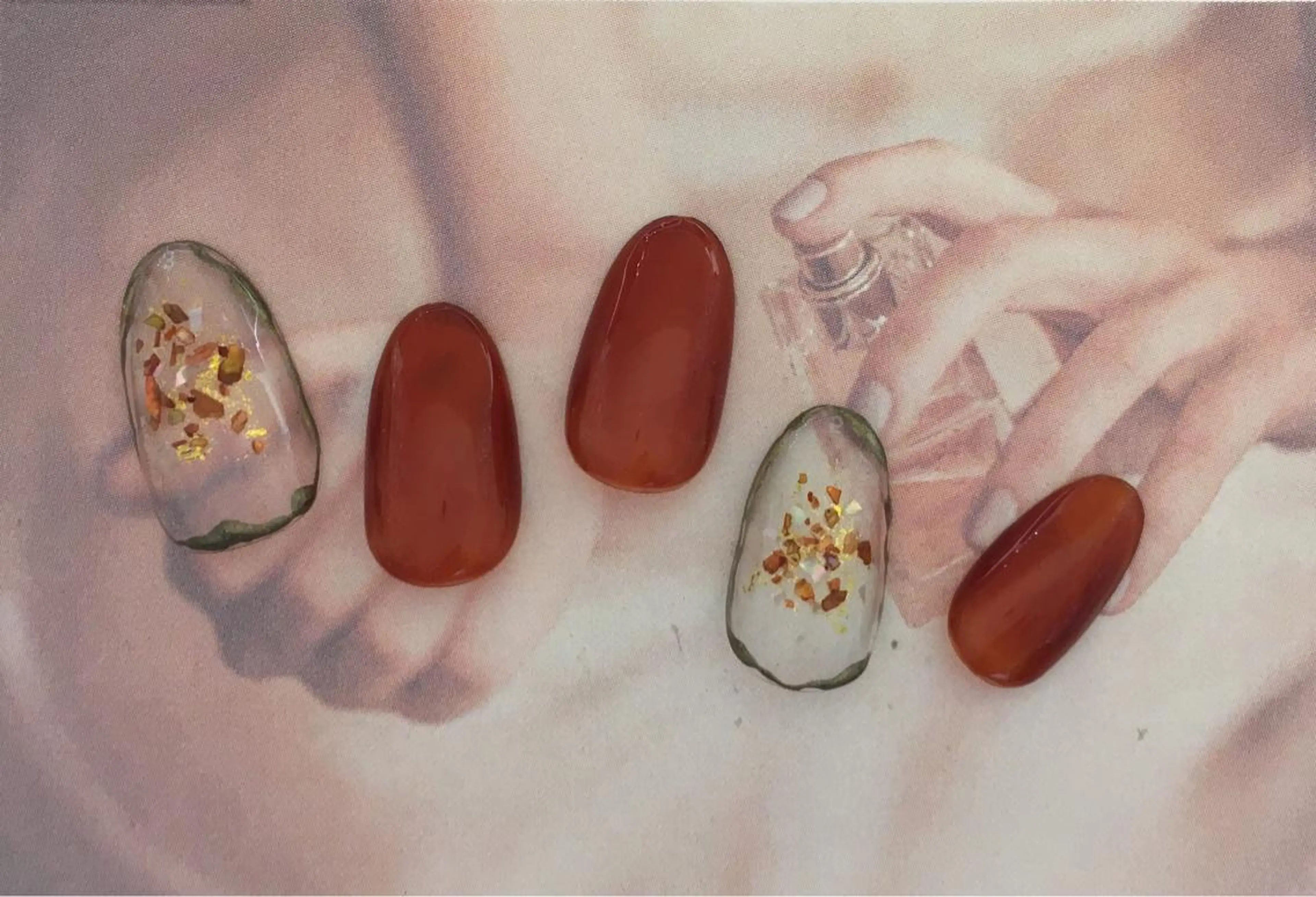 ネイル ハンドネイル フジタ エリカのネイルデザイン