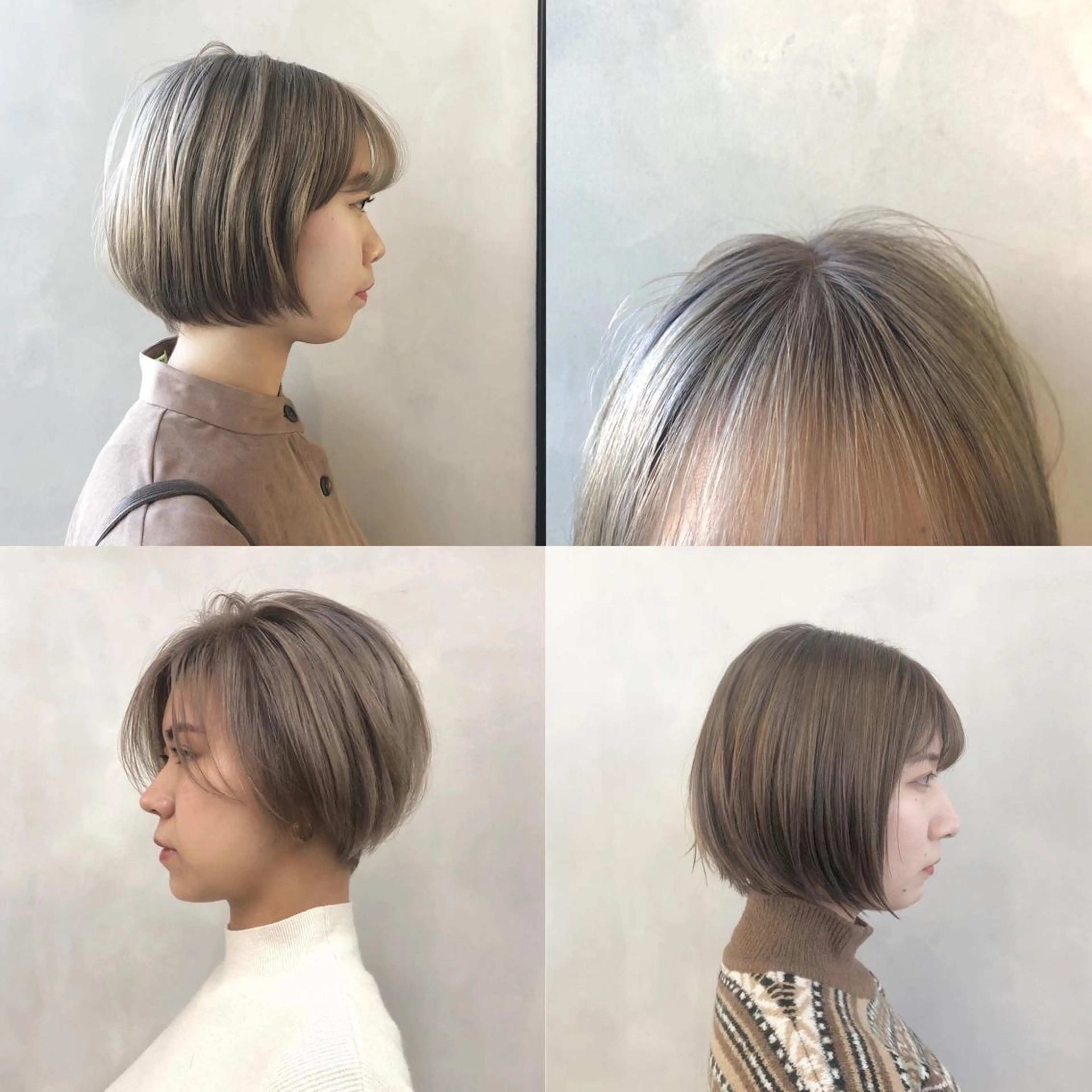 ショート カット ヘアカラー トリートメント 🌸ハイトーン 新田　廉 🌸のヘアスタイル